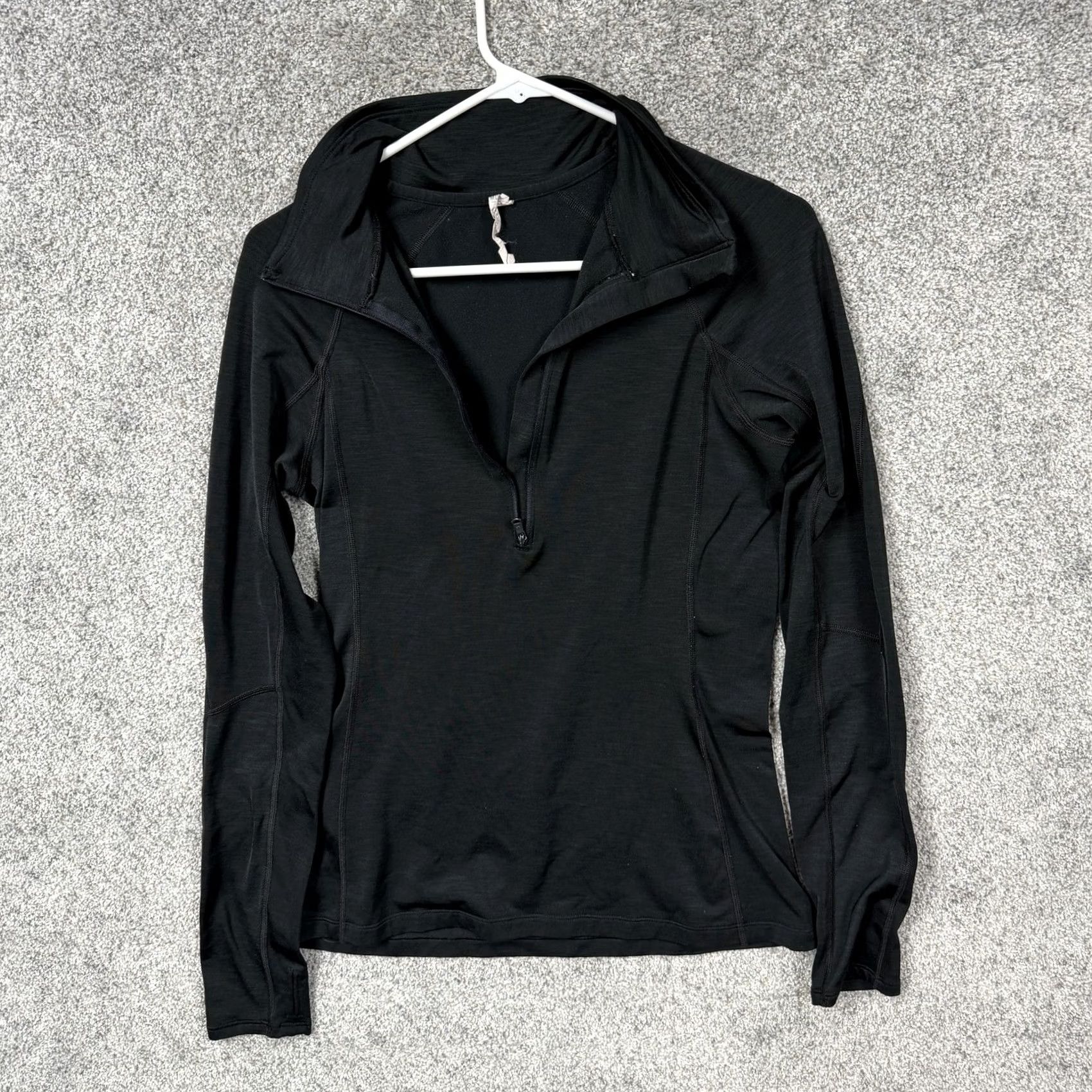 Under Armour Under Armour ColdGear Pullover Womens M Black 1/4 Zip Mock Neck Top Running Size M / US 6-8 / IT 42-44 - 5 Thumbnail