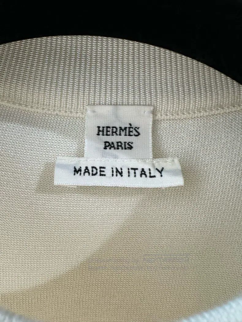 Hermes Hermes 25 Autumn-Winter Cashmere Blend Knit Ribbed Round N Size XS / US 0-2 / IT 36-38 - 2 Thumbnail