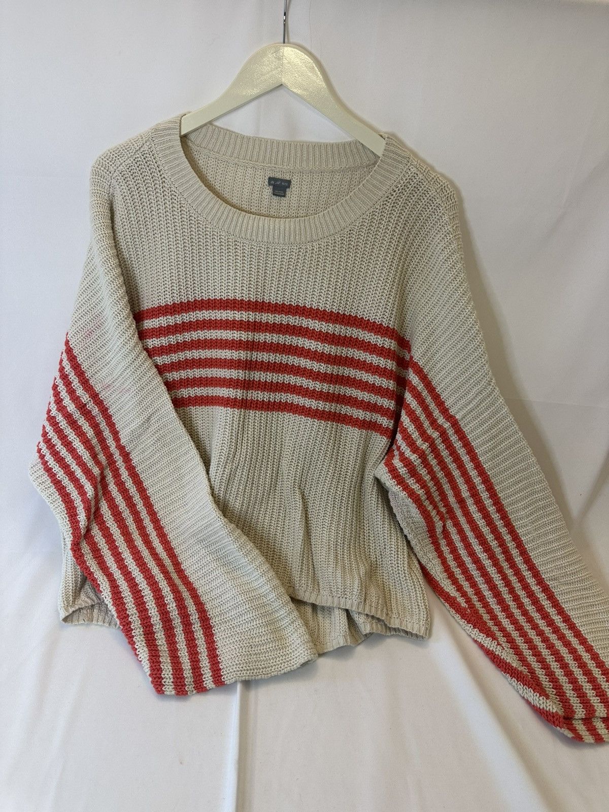 Aries Aerie Oversized Extra Large Ribbed Long Bell Sleeve crewneck Size XL / US 12-14 / IT 48-50 - 1 Thumbnail