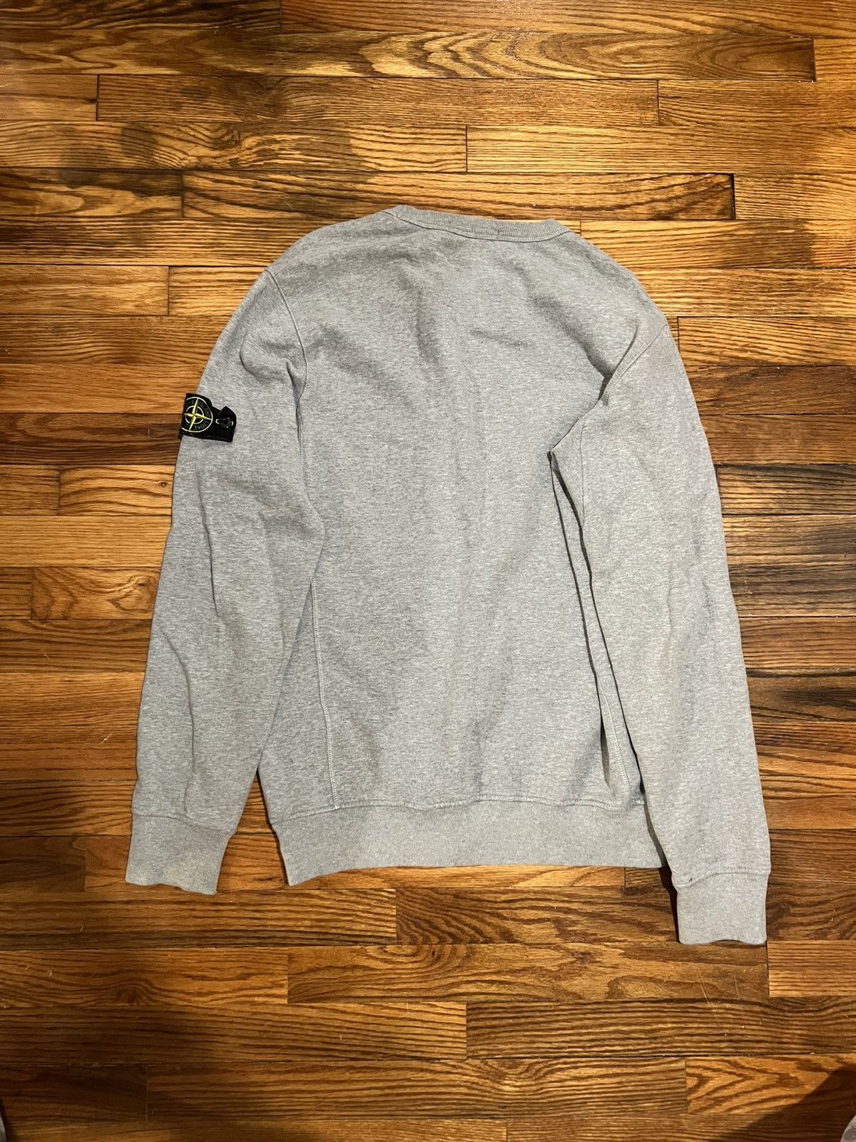Stone Island Stone Island Grey Crewneck Size US L / EU 52-54 / 3 - 2 Thumbnail