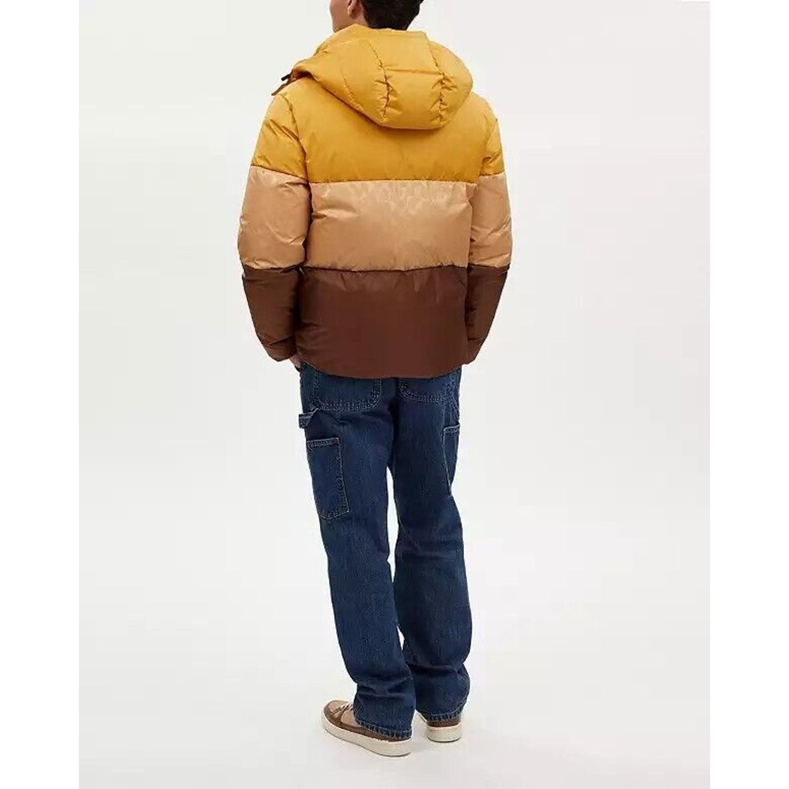 Coach Coach Men's Colorblock Down Jacket Yellow Multi Size XL $650 Size US XL / EU 56 / 4 - 3 Thumbnail