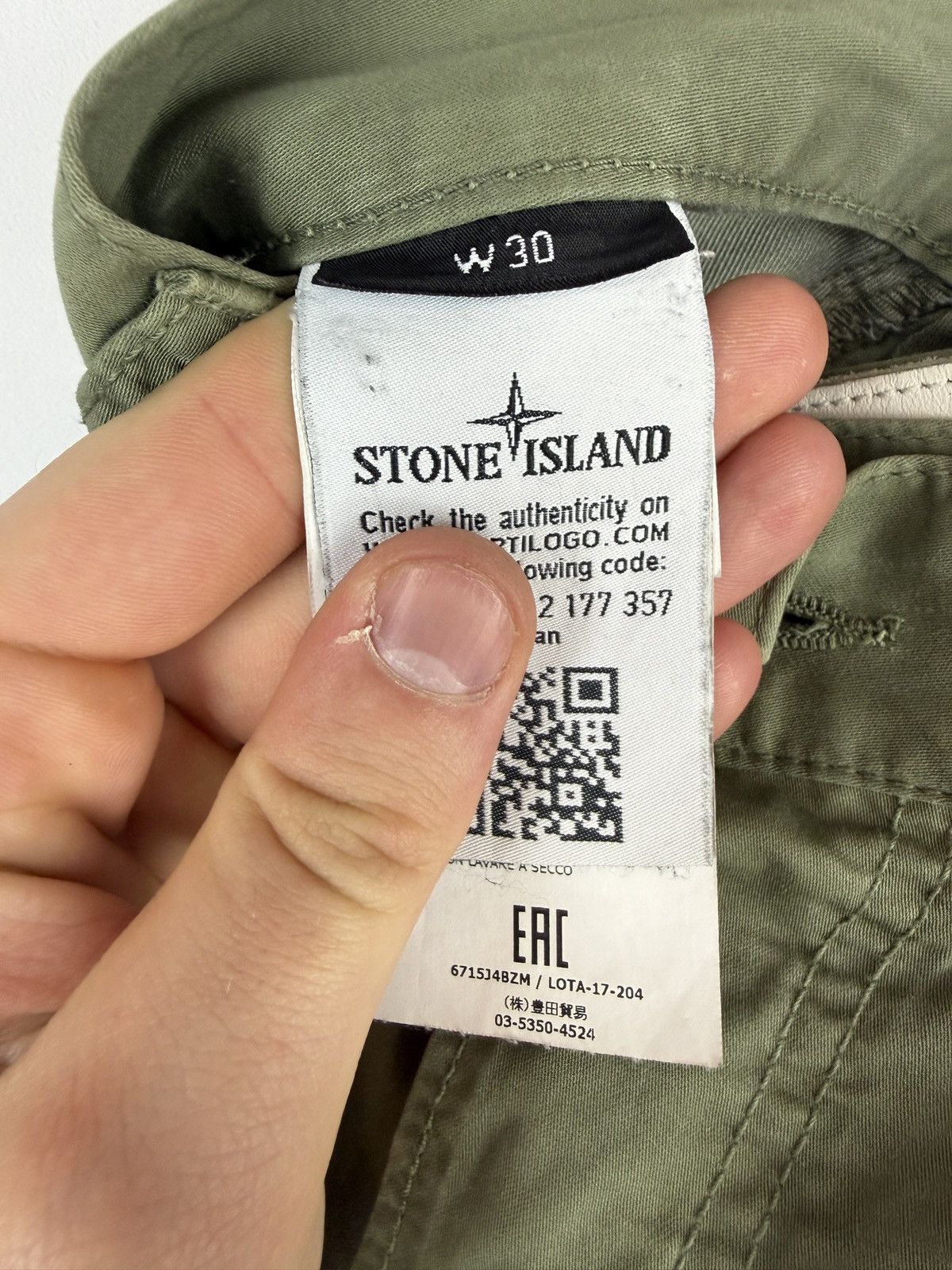 Stone Island Green Stone Island jeans Size US 30 / EU 46 - 9 Thumbnail