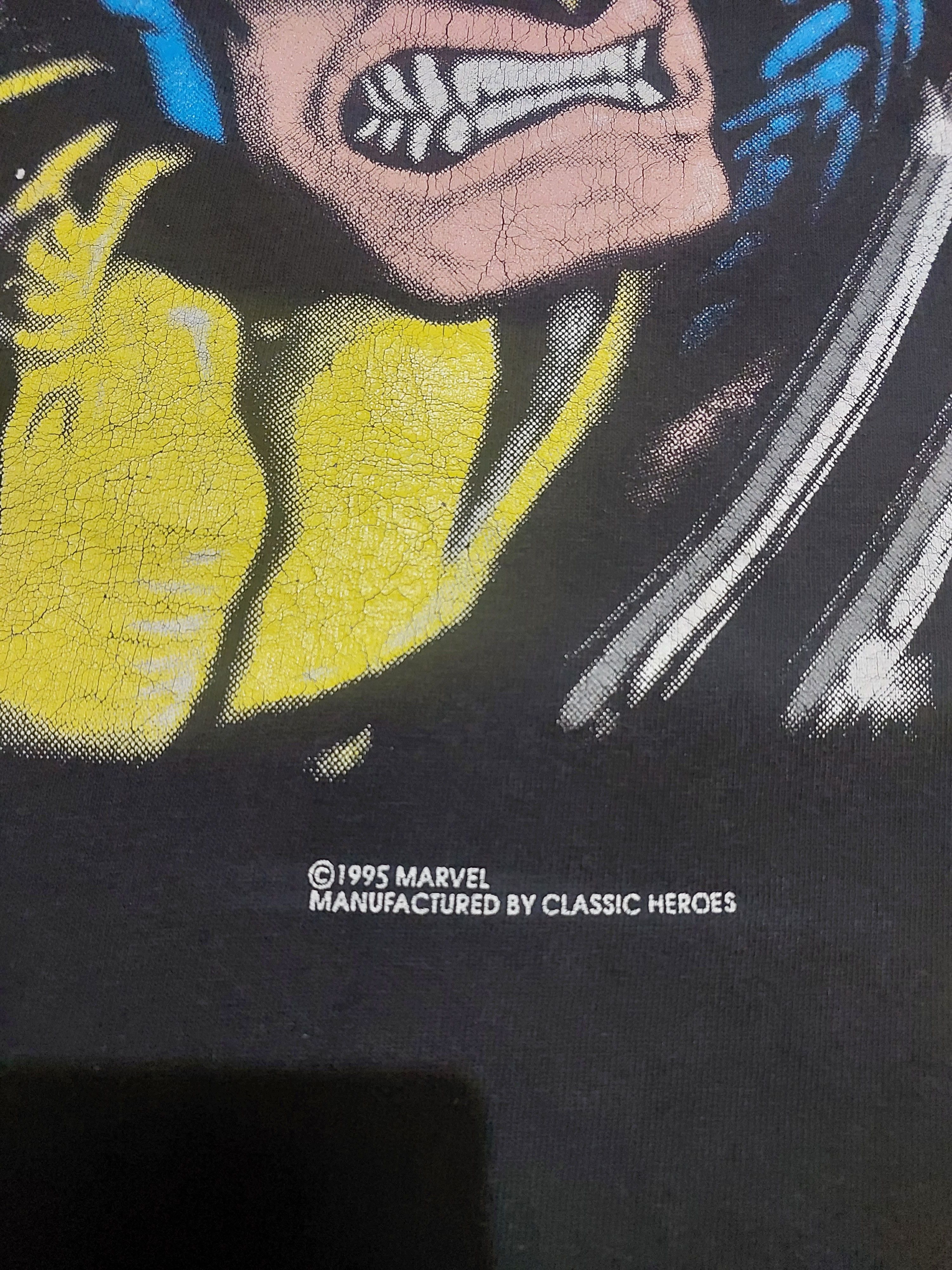 Marvel Comics × Vintage Vintage 1995 Wolverine's Marvel Comics Size US XL / EU 56 / 4 - 10 Thumbnail