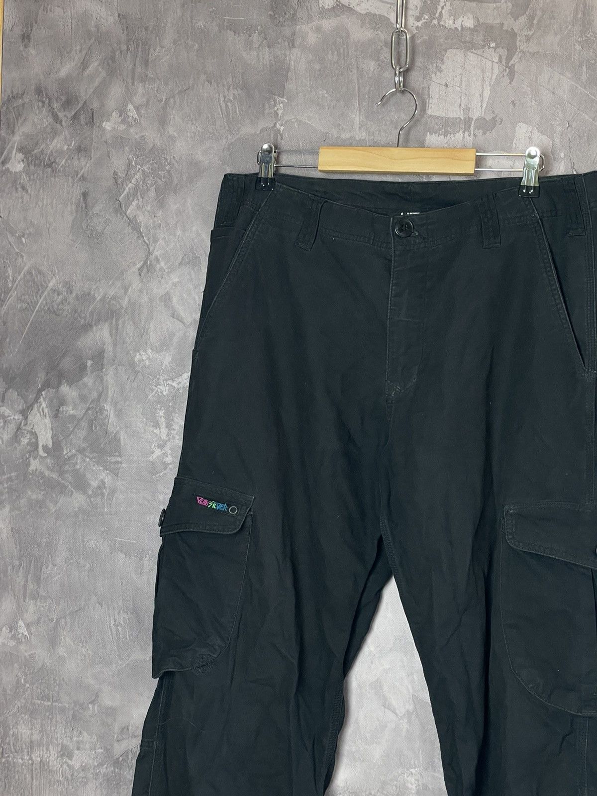 Quicksilver × Quiksilver × Vintage Vintage Quiksilver Baggy Cargo Pants Size US 32 / EU 48 - 5 Thumbnail