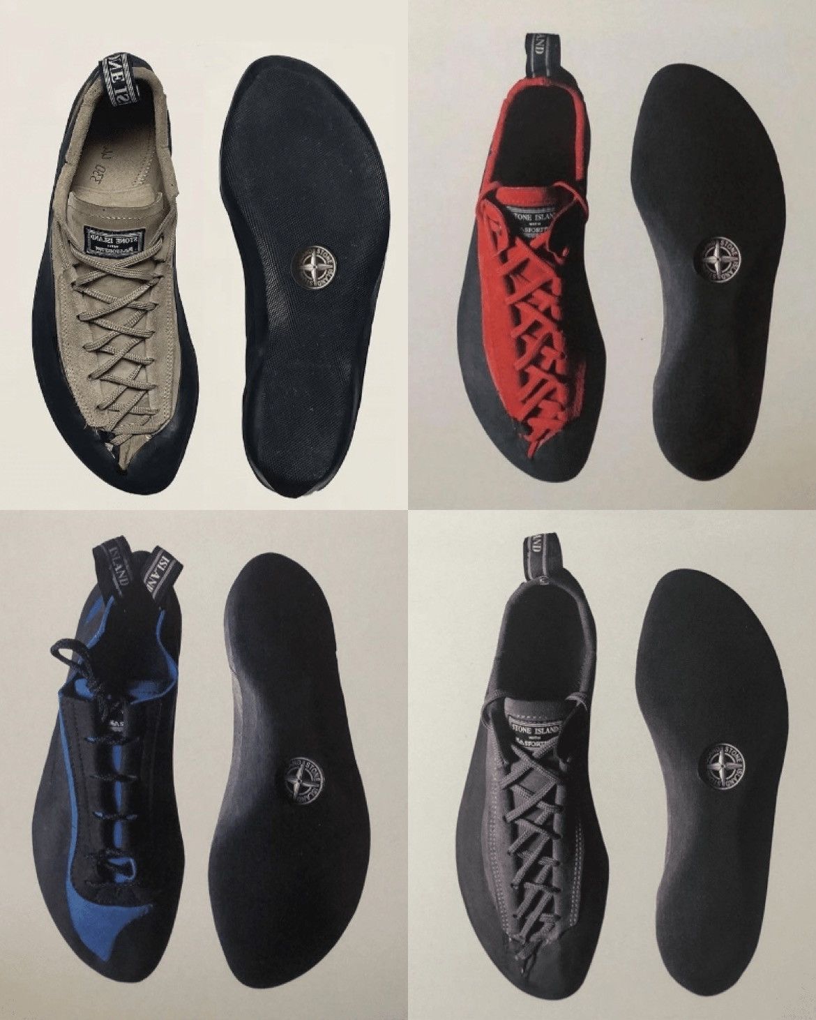 Stone Island 2004 Stone Island x La Sportiva climbing shoes Size US 7 / EU 40 - 6 Thumbnail