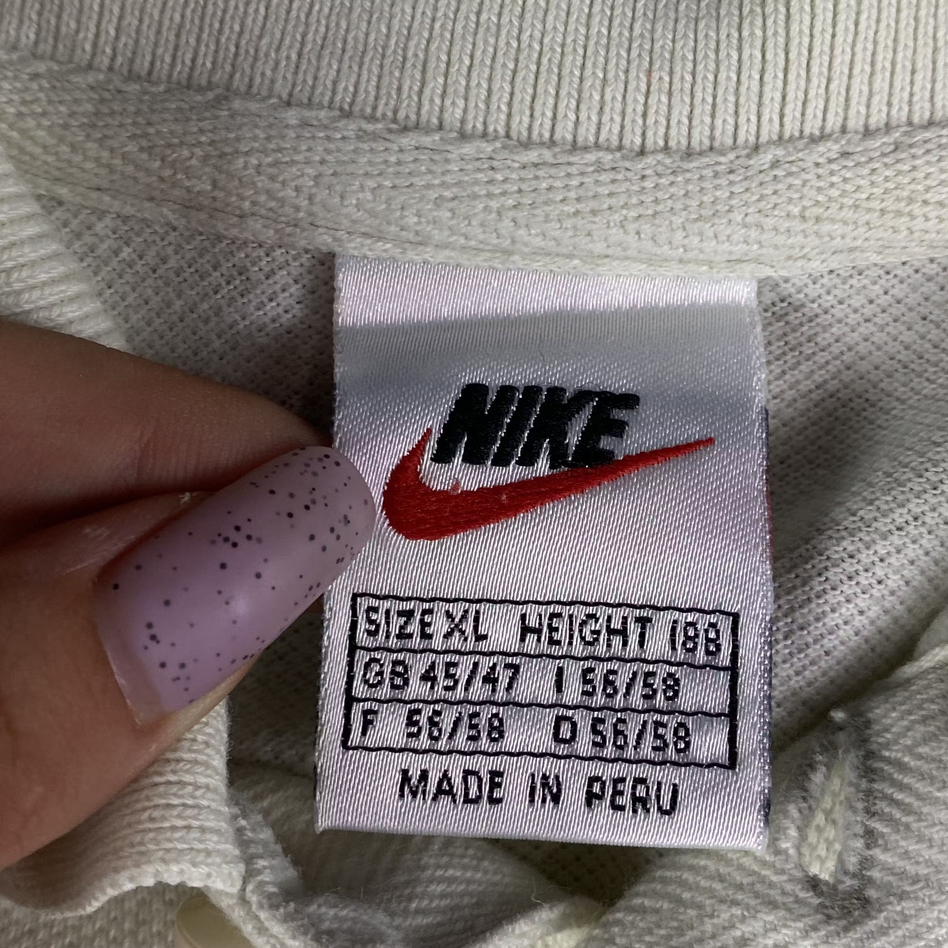 Nike × Vintage Mens Polo T-Shirt Nike Vintage Size XL Size US XL / EU 56 / 4 - 5 Thumbnail