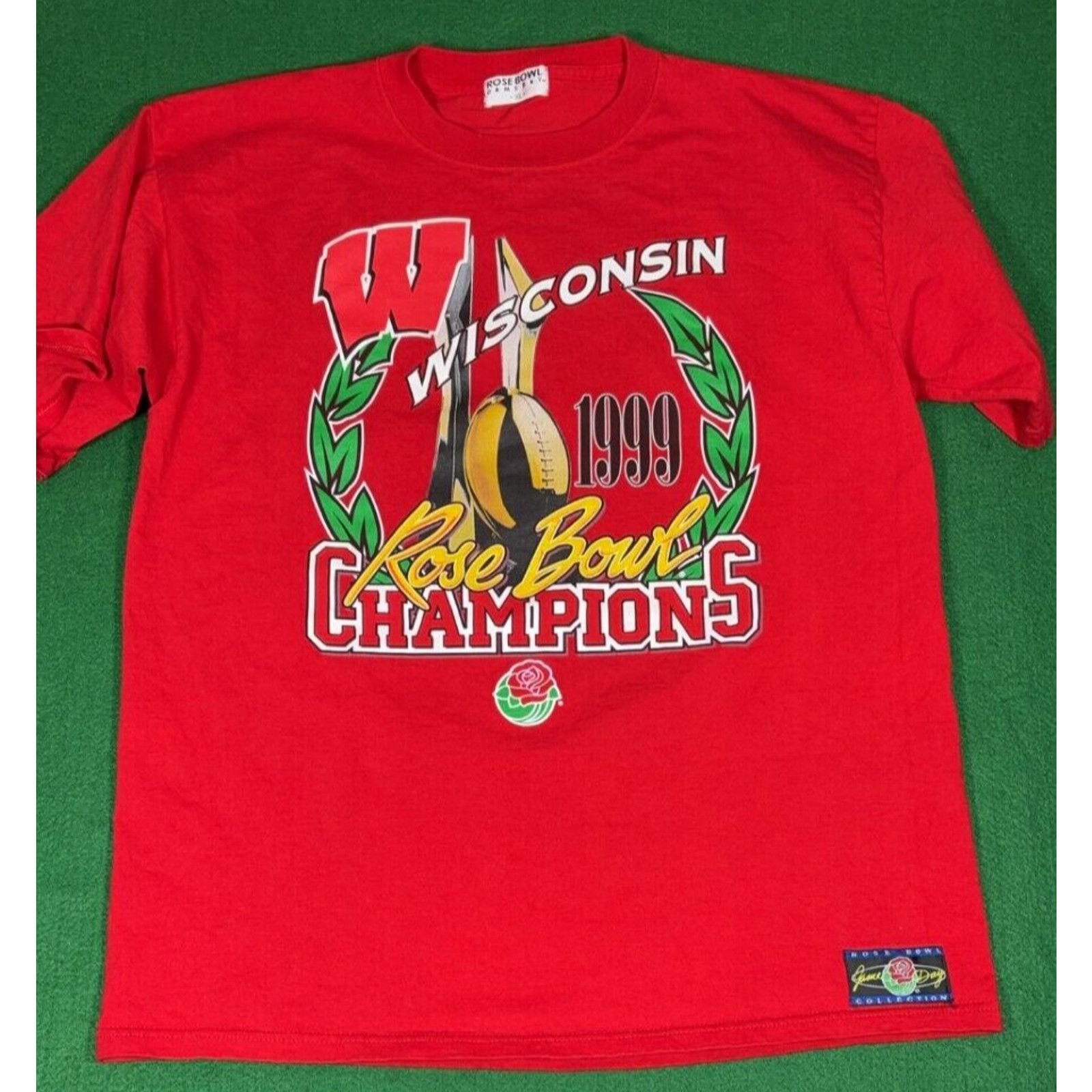 & Other Stories Vintage Wisconsin Rose Bowl Champions '99 tshirt XL Badgers Size US XL / EU 56 / 4 - 1 Thumbnail