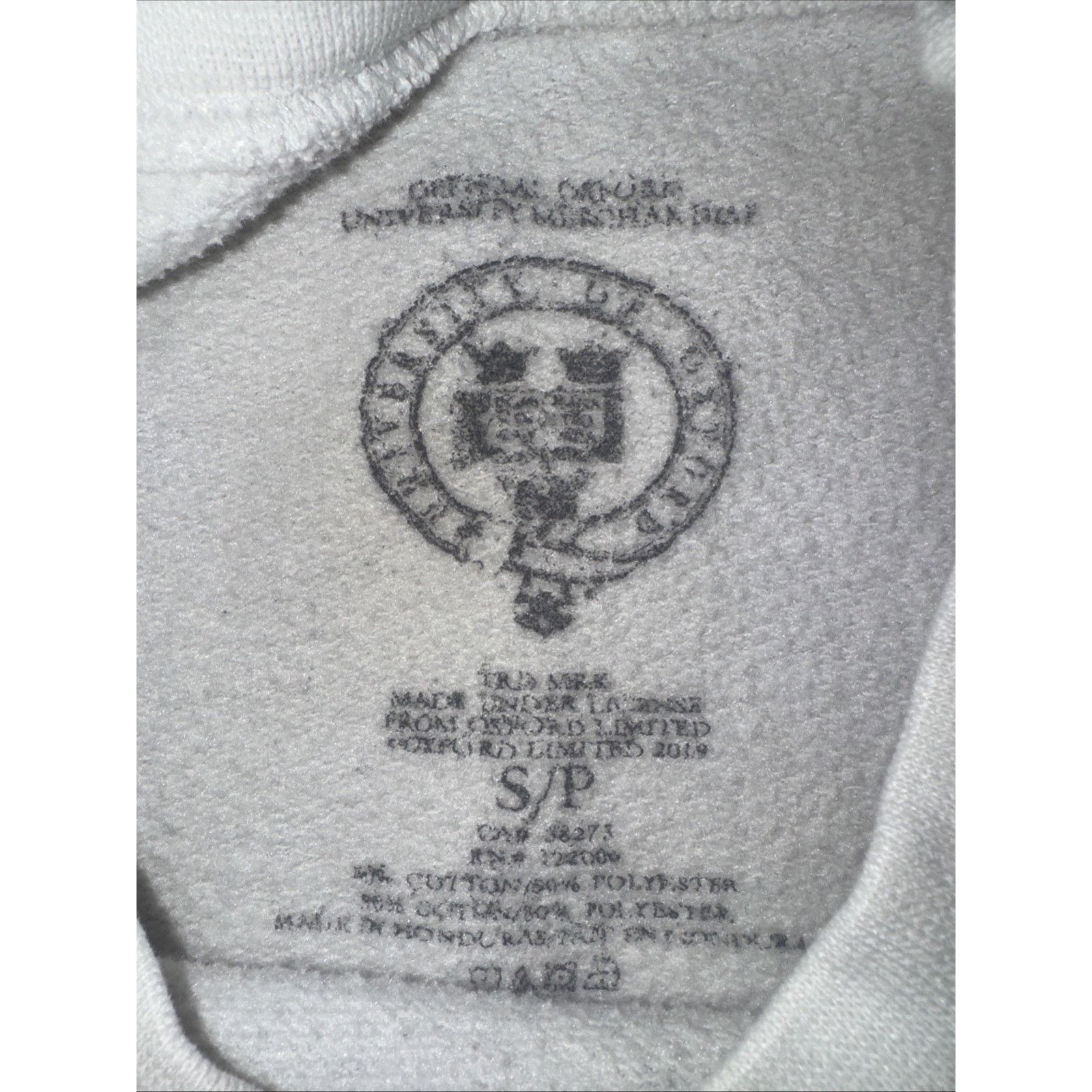 Vintage Oxford University Crewneck Sweatshirt White Small 19x23 Size US S / EU 44-46 / 1 - 3 Thumbnail
