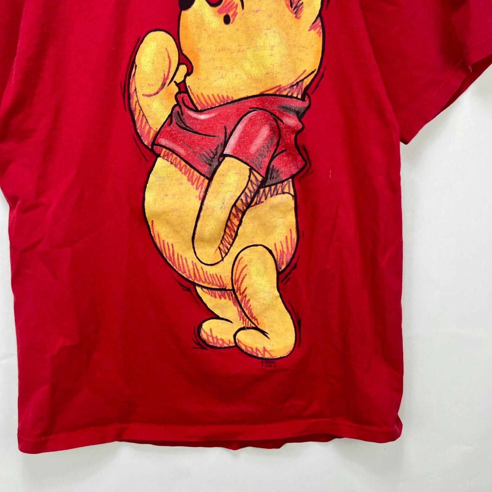 Disney Vintage 90s Winnie the Pooh T Shirt Size Medium Size US M / EU 48-50 / 2 - 2 Thumbnail