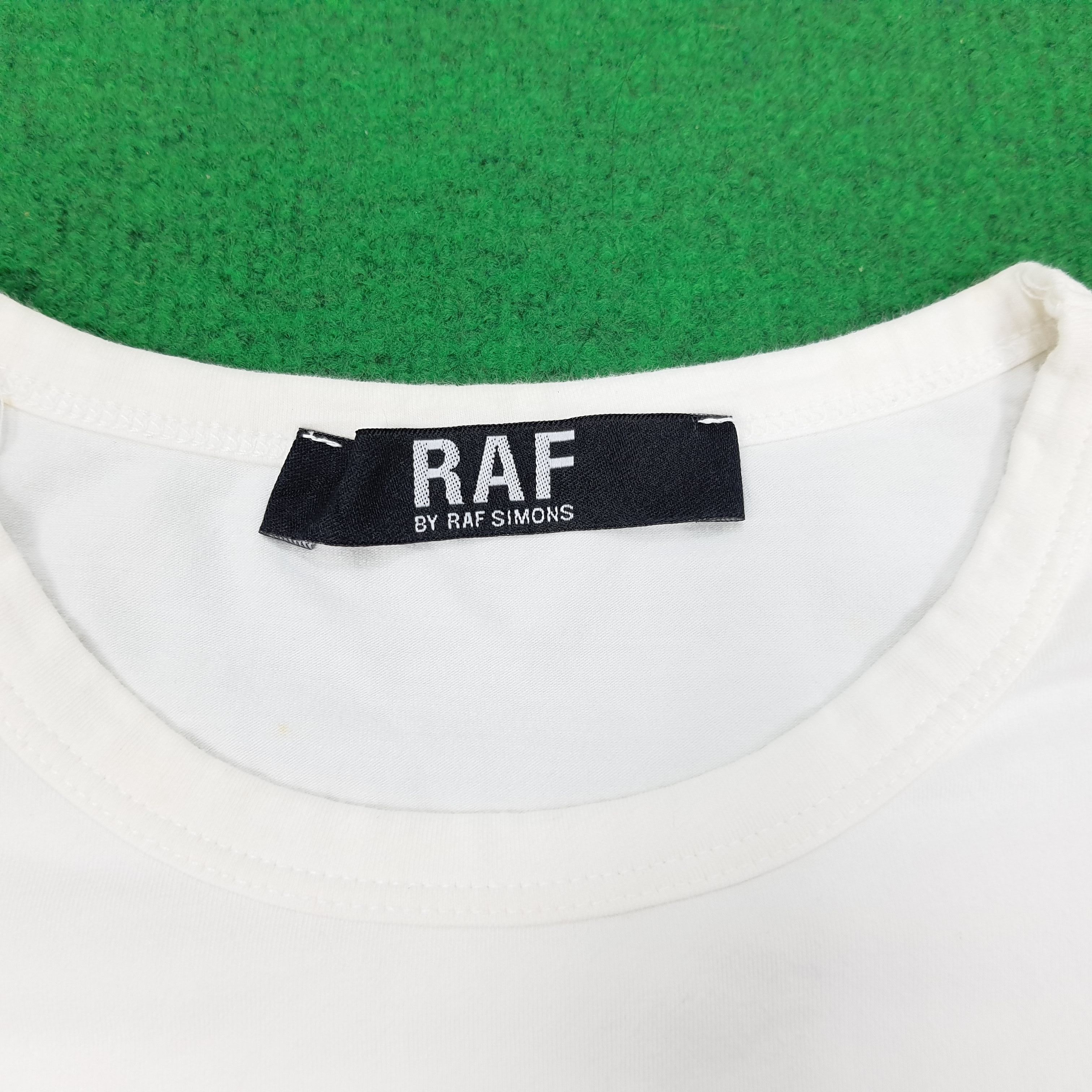Raf by Raf Simons × Vintage Vintage Raf by Raf Simons Long Sleeve Designer Tshirt Size S / US 4 / IT 40 - 4 Thumbnail