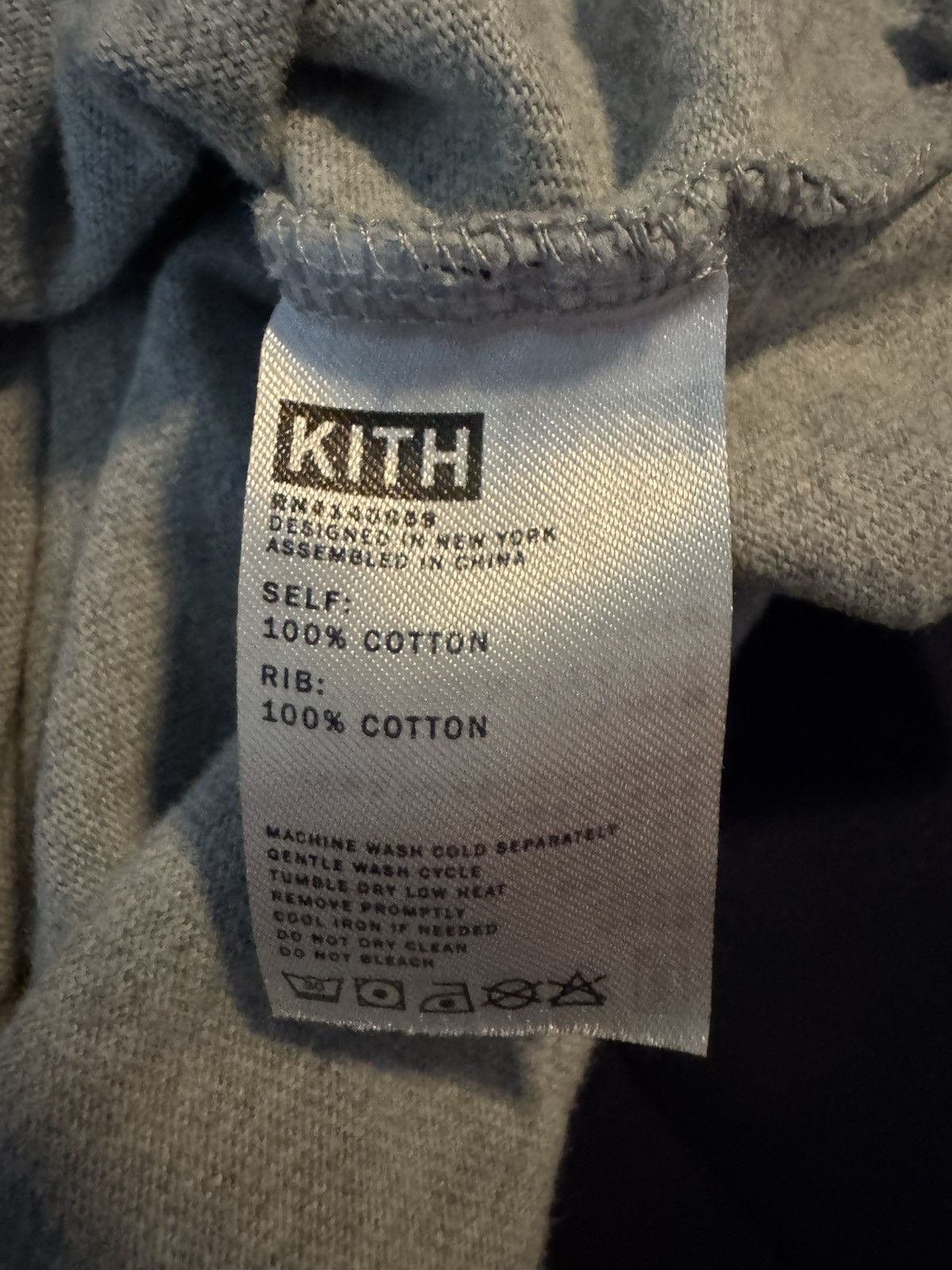 Kith Grey Kith Box-Logo T-shirt Size US S / EU 44-46 / 1 - 5 Thumbnail