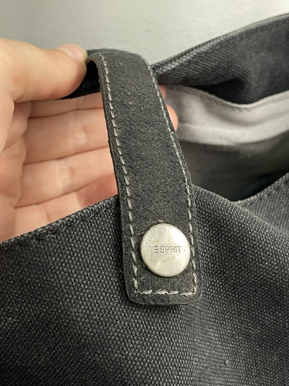 Esprit Vintage Diesel style y2k canvas messenger bag y2k Size ONE SIZE - 9 Thumbnail