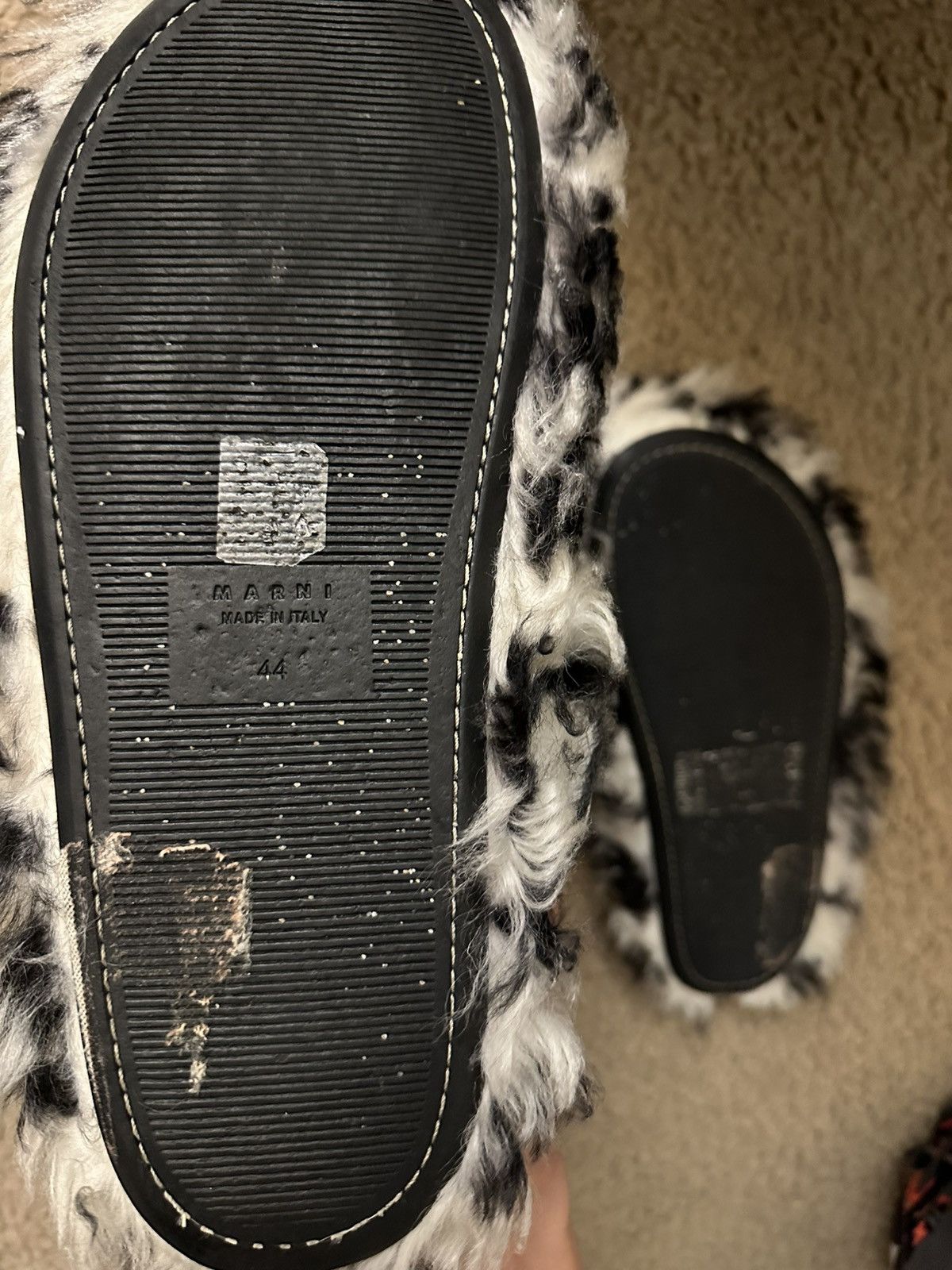 Marni Marni fur sandal Size US 11 / EU 44 - 9 Thumbnail