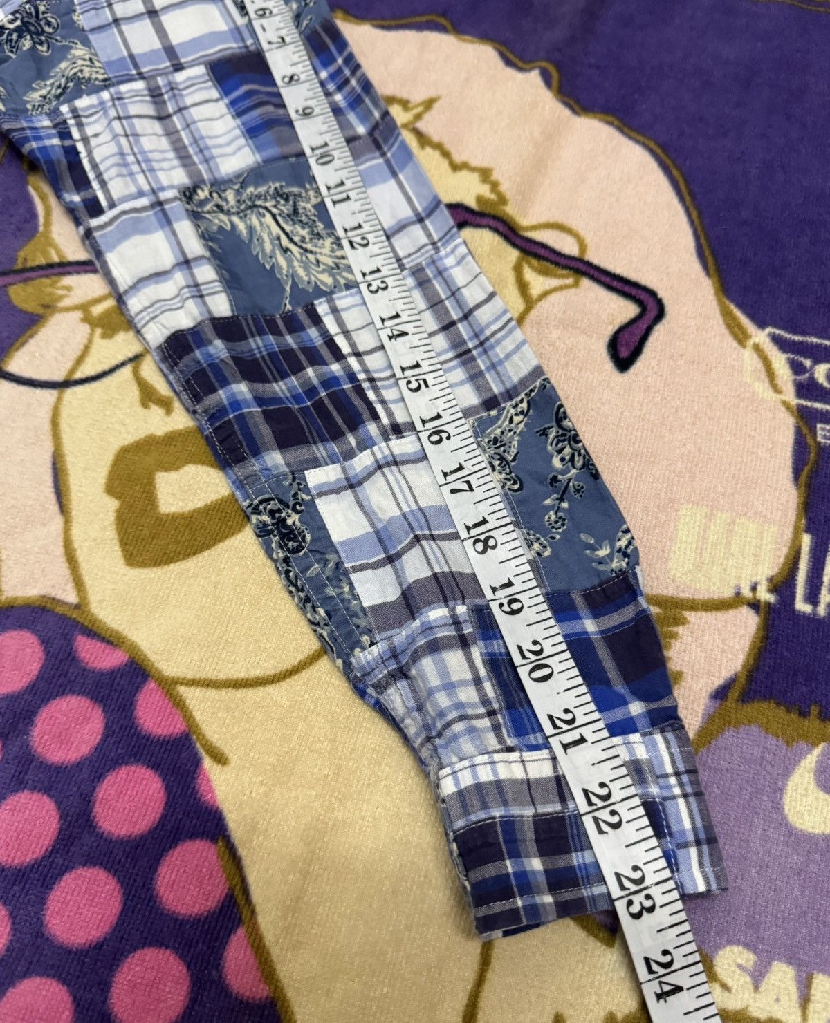 Zara ZARA Patchwork Button Ups Shirt Size US S / EU 44-46 / 1 - 12 Thumbnail
