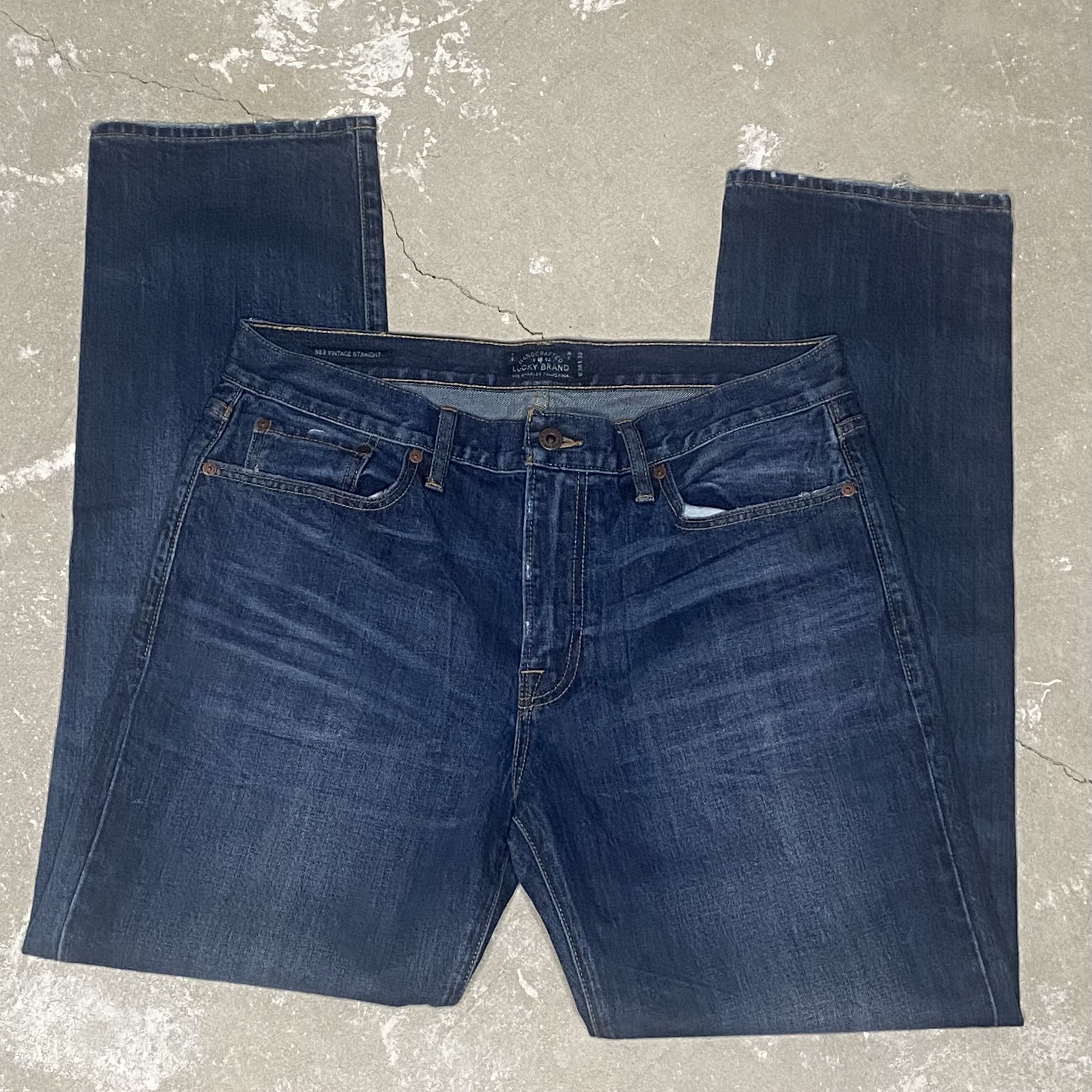 Lucky Brand Vtg Lucky Brand Denim Jeans Size US 34 / EU 50 - 2 Thumbnail