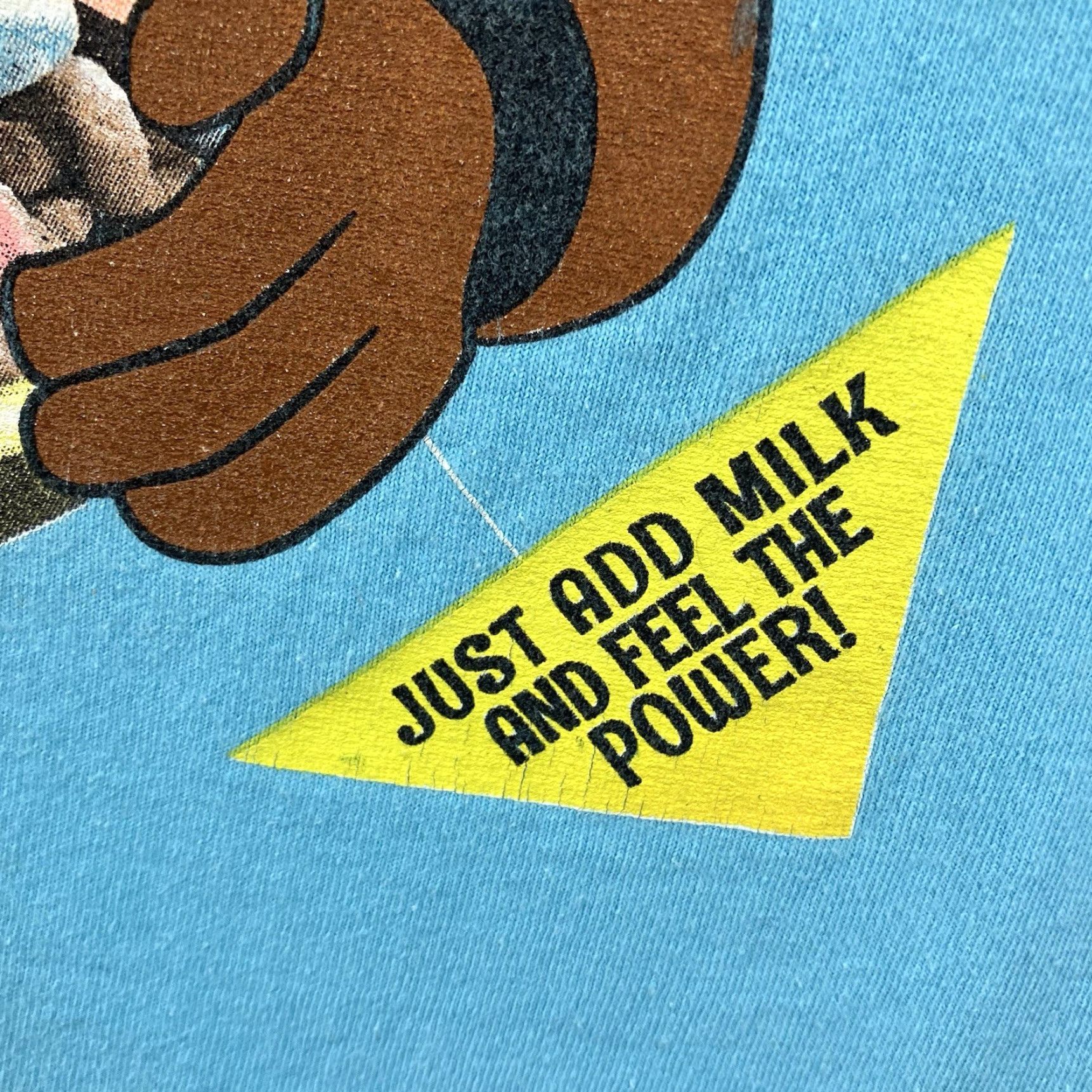 Vintage WWE The New Day BootyO's Cereal T-Shirt XL Light Blue Graphic Print Short Sleeve Mens Size US XL / EU 56 / 4 - 6 Thumbnail
