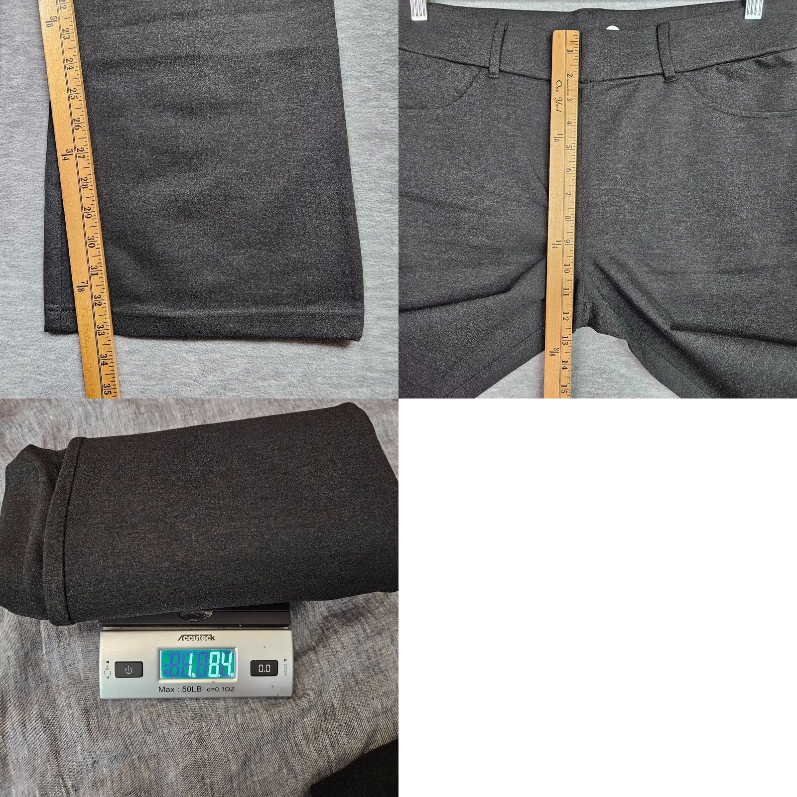 Vintage Betabrand Pants Women XL Black Bootcut Stretch Work Career Pull on Size 40" / US 18 - 8 Thumbnail