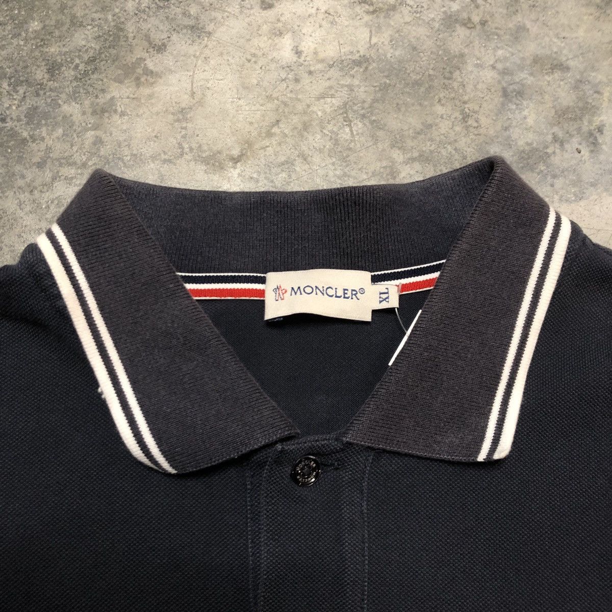 Moncler Moncler Polo Tee Size XL / US 12-14 / IT 48-50 - 3 Thumbnail