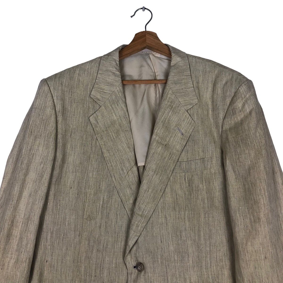 Christian Dior Monsieur 🔥Rich Brown - Double Breast Coats Jacket Herringbone Size US M / EU 48-50 / 2 - 3 Thumbnail