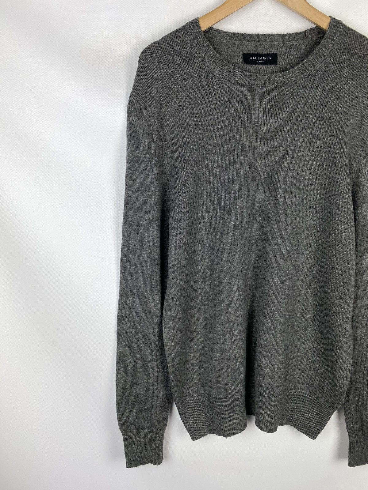 Allsaints Allsaints Travon Crew men’s wool blend sweater pullover Size US L / EU 52-54 / 3 - 2 Thumbnail
