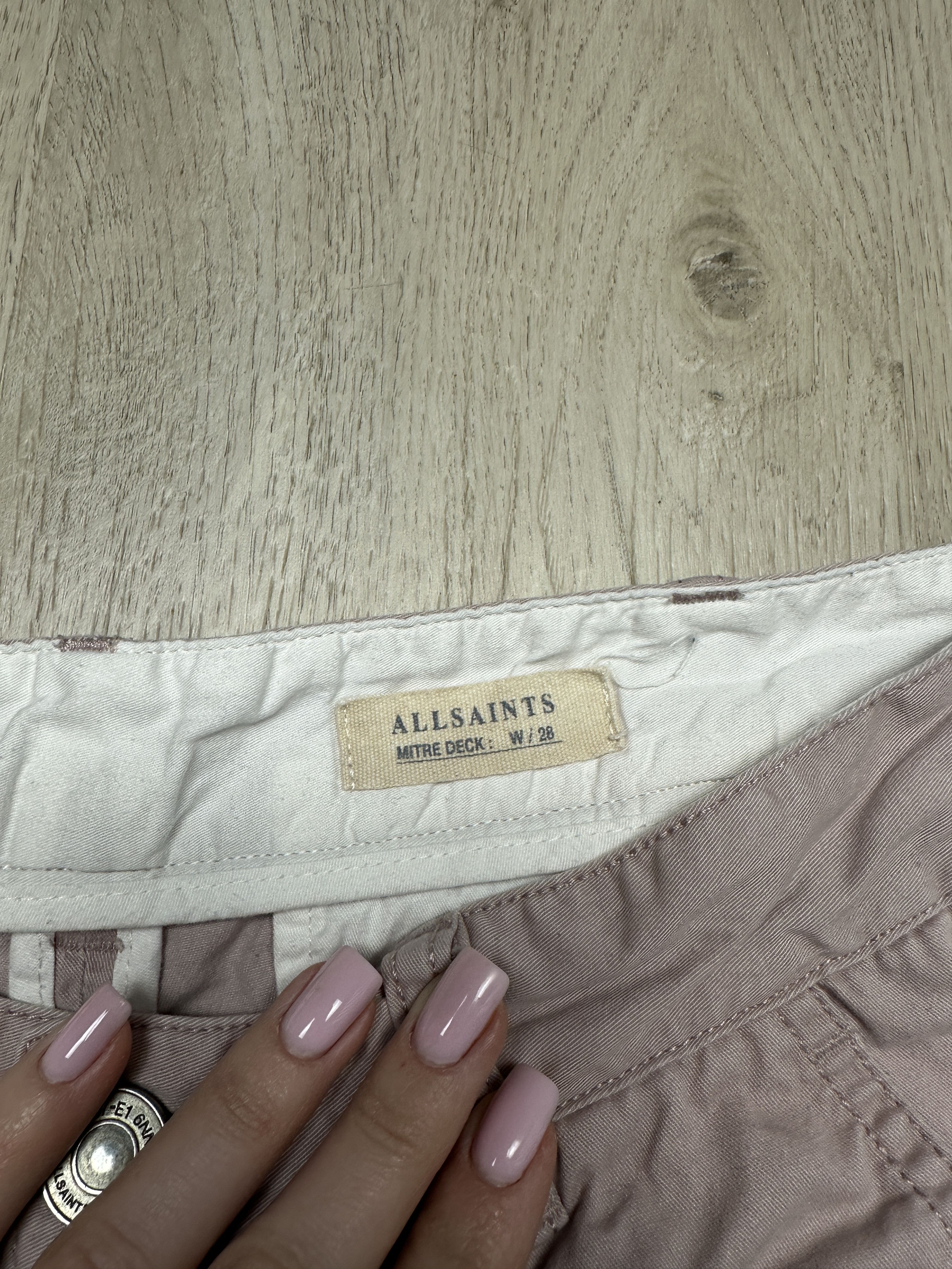 Allsaints Allsaints Mens Mitre Lumen Chino Shorts Size US 28 / EU 44 - 3 Thumbnail