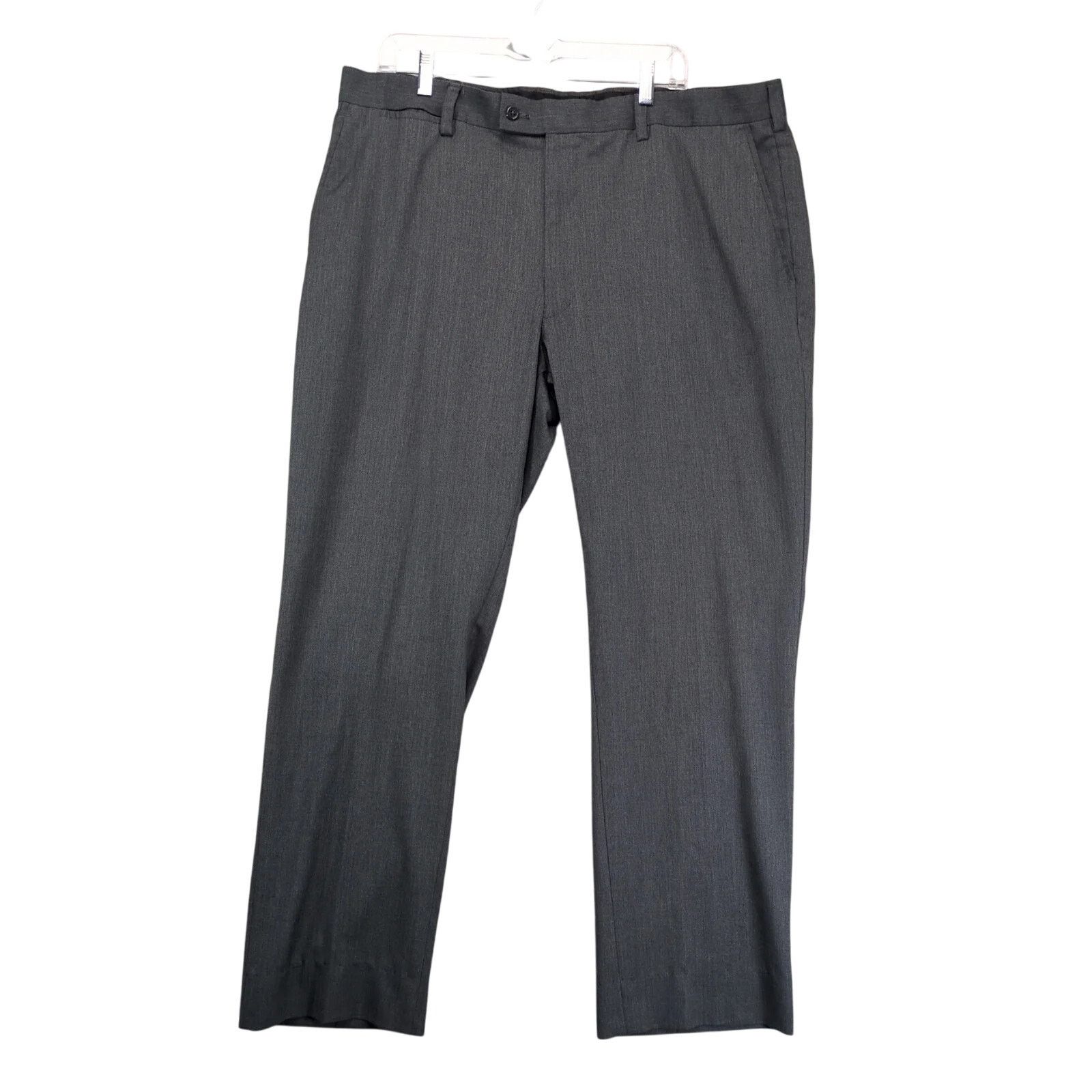 Other Louis Raphael Gray Dress Pants Men's 40x31 Slacks Flat Front Size 40S - 1 Thumbnail