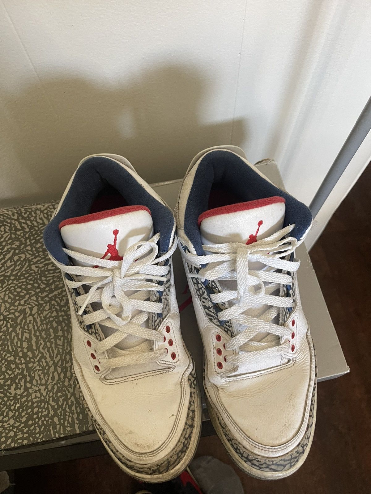 Jordan Brand × Nike Jordan 3 True Blue 2016 Size US 10 / EU 43 - 3 Thumbnail