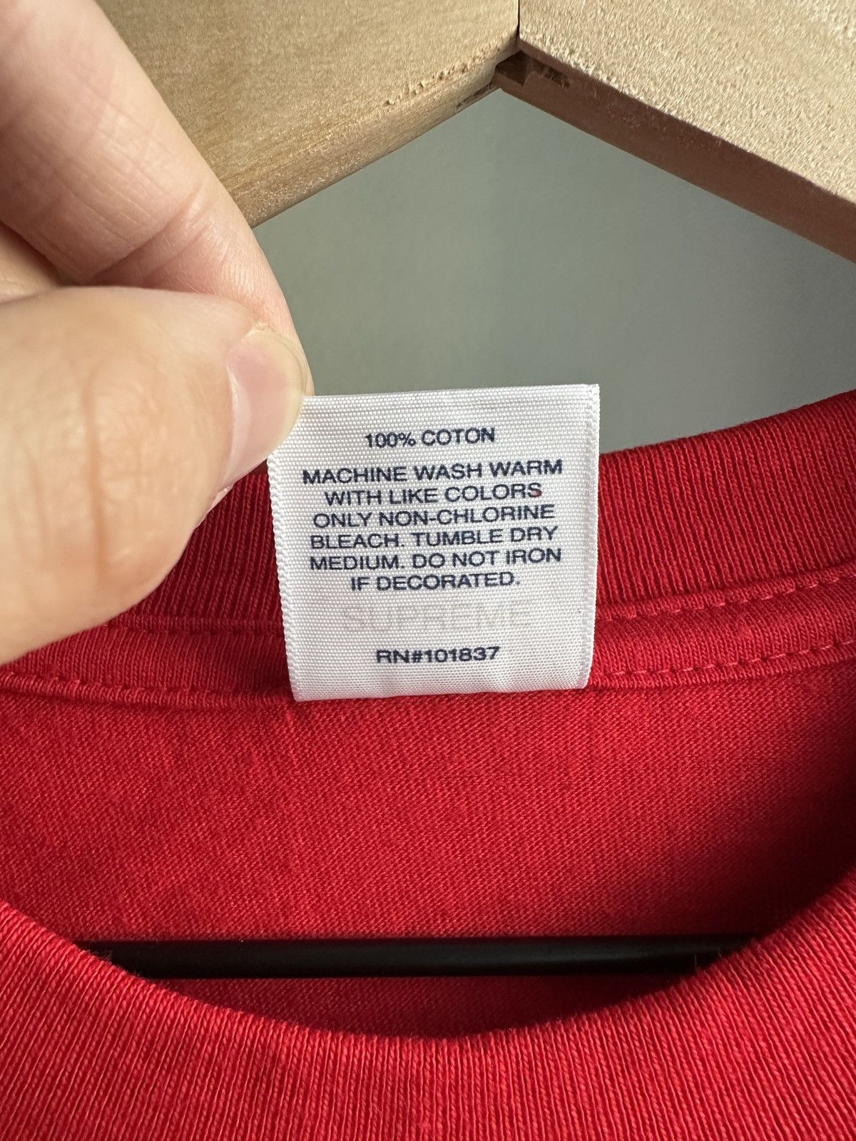 Supreme Supreme NBA Youngboy Tee Red Size US L / EU 52-54 / 3 - 5 Thumbnail
