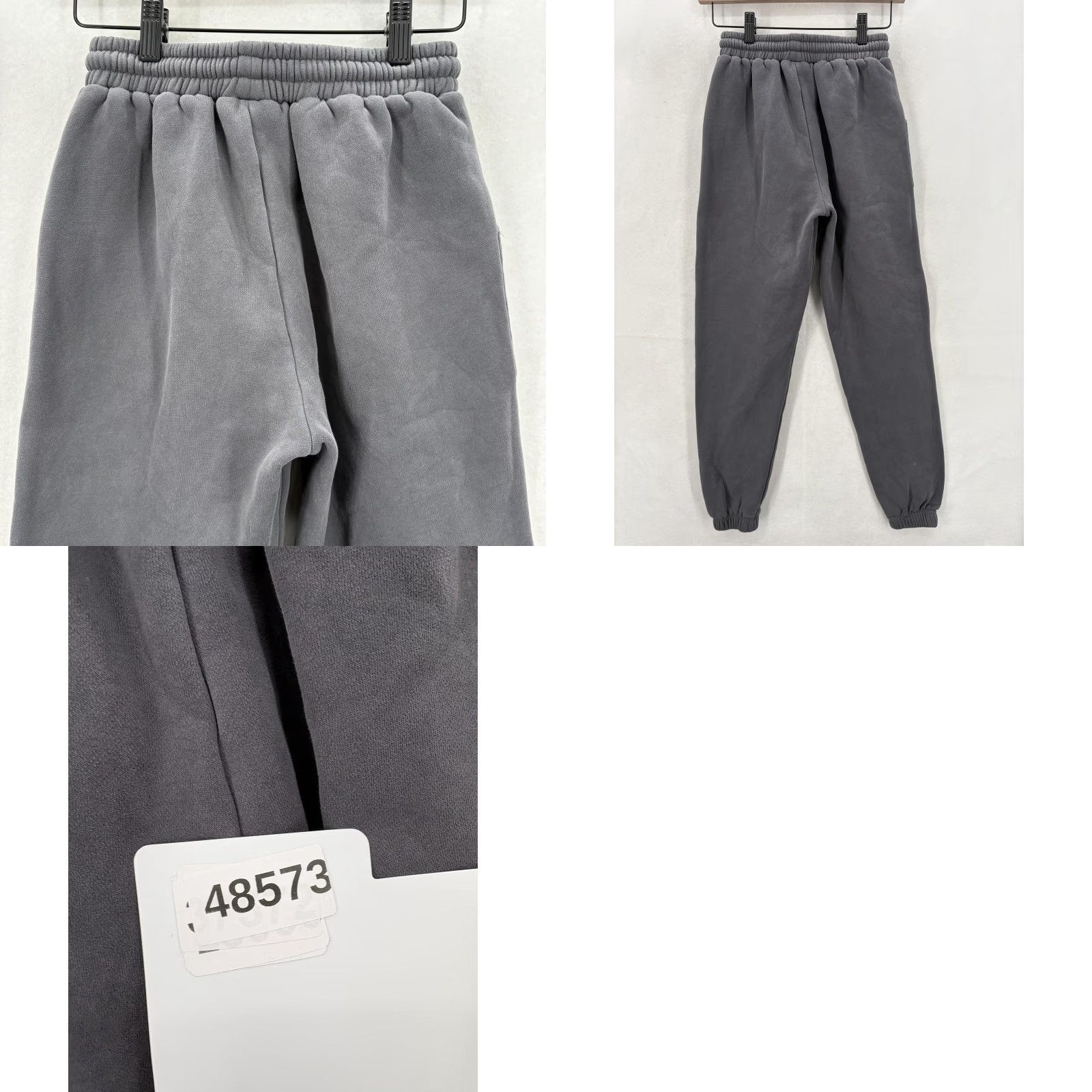 Vintage VINTAGE White Fox Sweatpants Womens XXS Gray Fleece Jogger Pockets Lounge Casual Logo Size 24" / US 00 / IT 34 - 9 Thumbnail