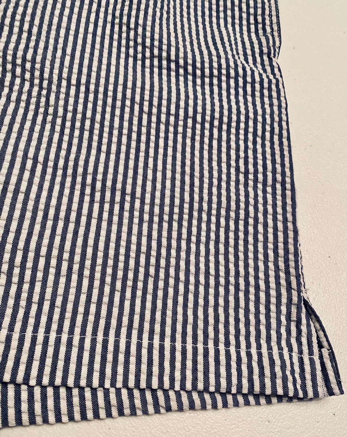 Loro Piana Loro Piana 🇮🇹 Blue Bay Striped Resort Pool Swim Trunks XL NWT Size US 38 / EU 54 - 11 Thumbnail