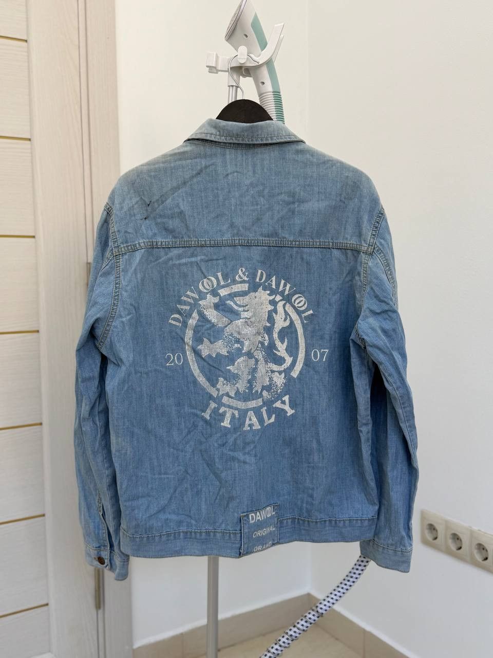 14th Addiction Affliction style Denim Jacket Blue Classic Fit Y2K gothic Size US M / EU 48-50 / 2 - 6 Thumbnail