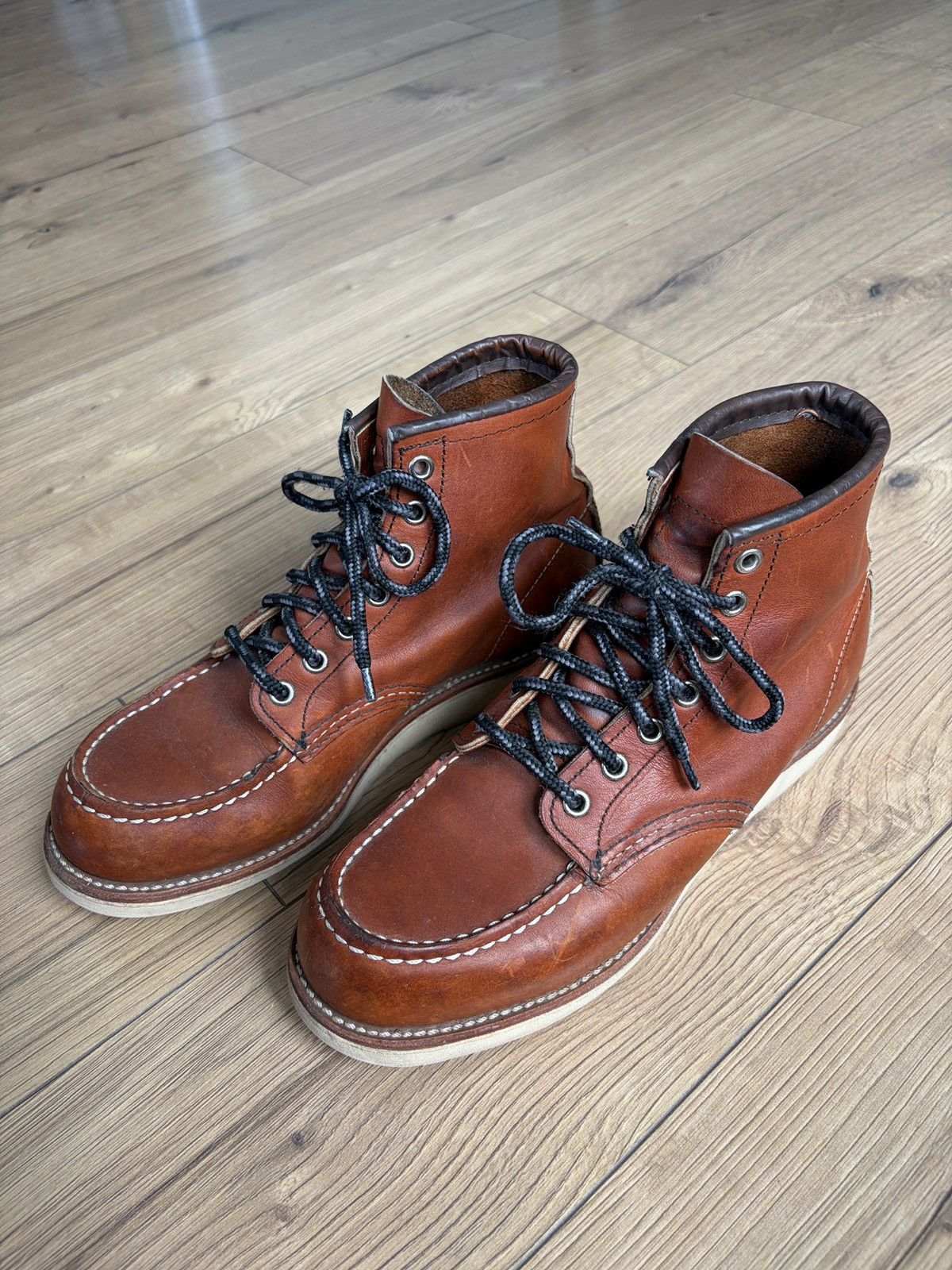 Red Wing Red Wing 875 Moc Toe Iconic Boots Size US 7.5 / EU 40-41 - 4 Thumbnail