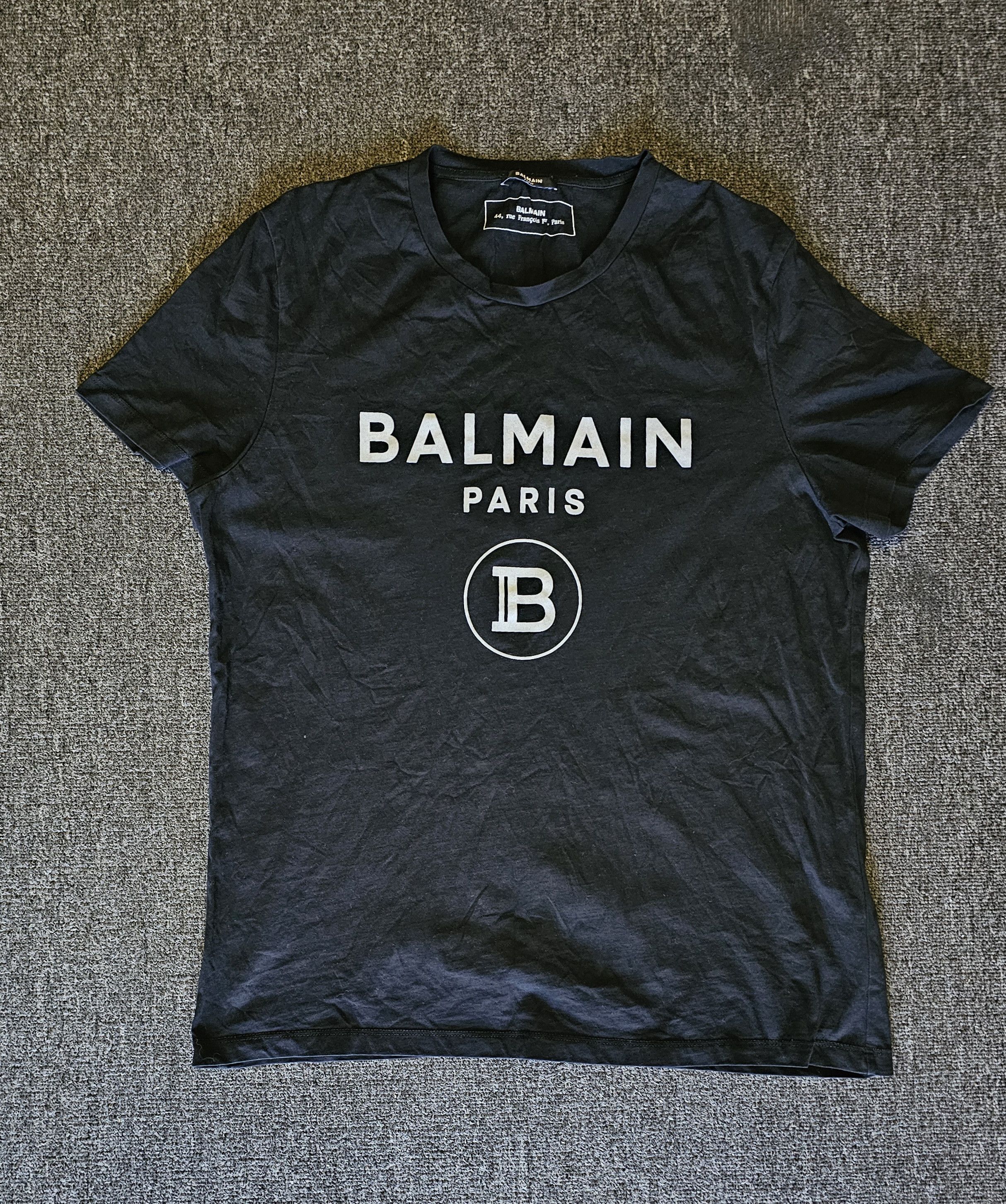 Balmain Balmain men's t-shirts size XXL Size US XL / EU 56 / 4 - 1 Thumbnail
