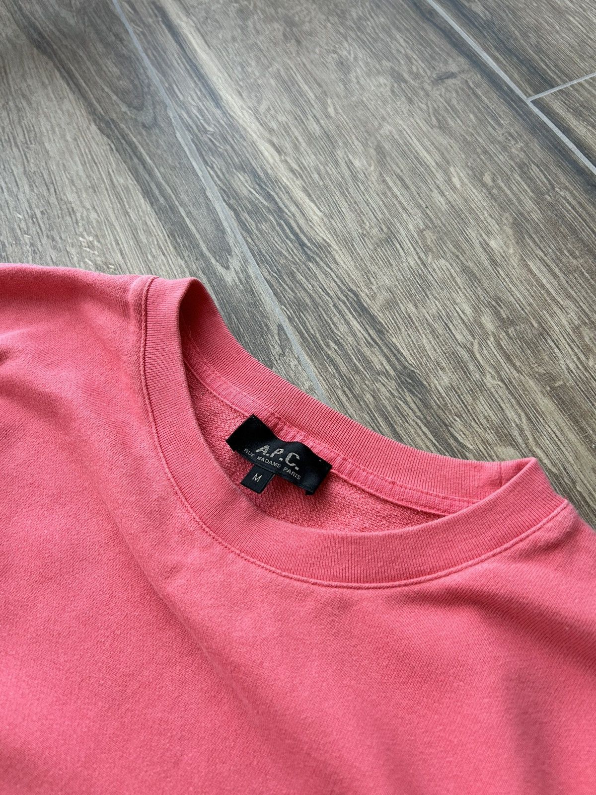 A.P.C. Vintage A.P.C sweatshirt women’s pink trend Size M / US 6-8 / IT 42-44 - 2 Thumbnail