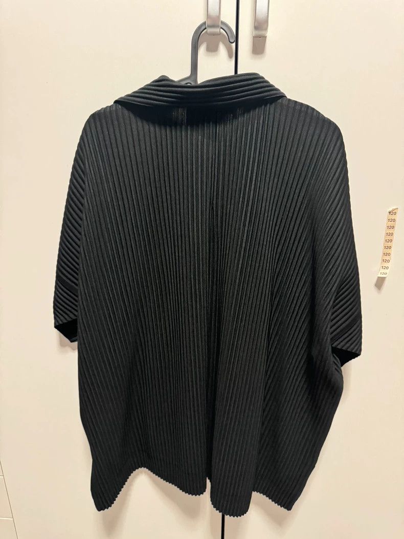 Issey Miyake issey miyake size:2 Black pleated shirt Size US M / EU 48-50 / 2 - 2 Thumbnail