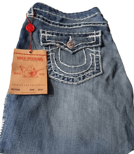 True Religion True Religion Super T Bootcut Rope Stitch Sz 31 Size 31" - 6 Thumbnail