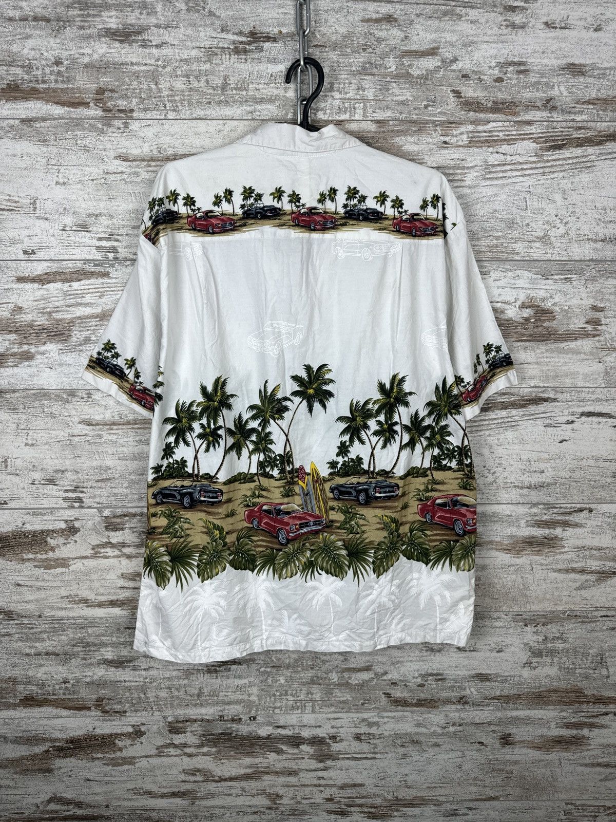 Vintage Mens Vintage Hawaiian Shirts crazy button up USA Size US L / EU 52-54 / 3 - 8 Thumbnail