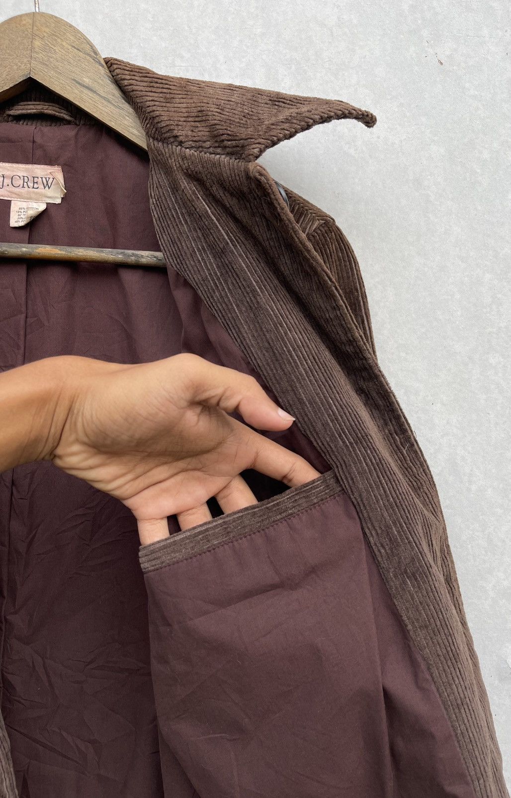 J.Crew × Vintage 🔥Vintage J.Crew Corduroy Button Jacket Size US S / EU 44-46 / 1 - 9 Thumbnail