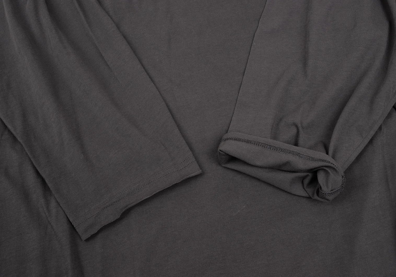 Yohji Yamamoto Yohji Yamamoto Cotton Long Cut-Sew Charcoal 3 Size US L / EU 52-54 / 3 - 5 Thumbnail