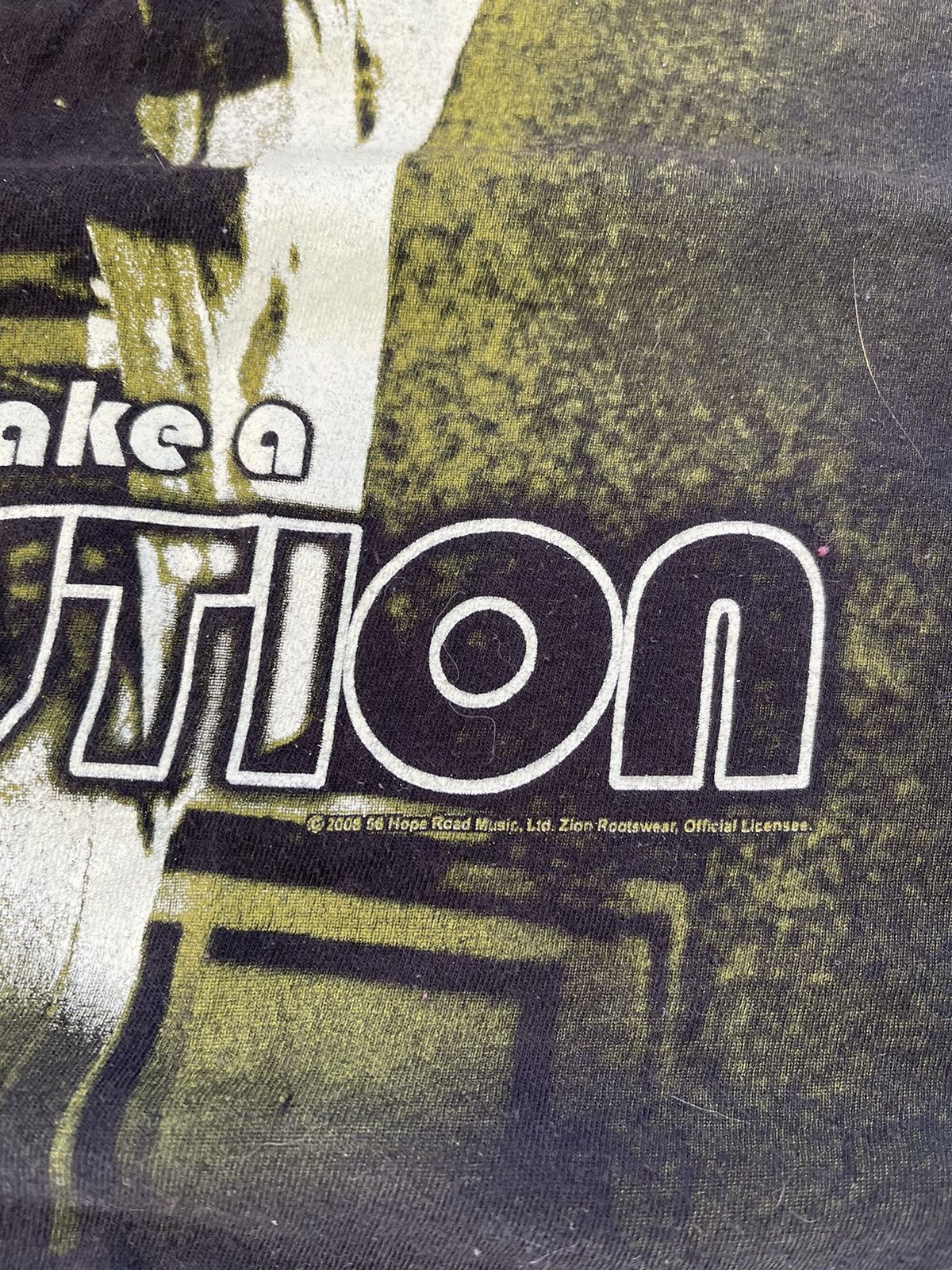 Band Tees × Bob Marley × Vintage y2k 2008 Zion Bob Marley Revolution Size US M / EU 48-50 / 2 - 2 Thumbnail