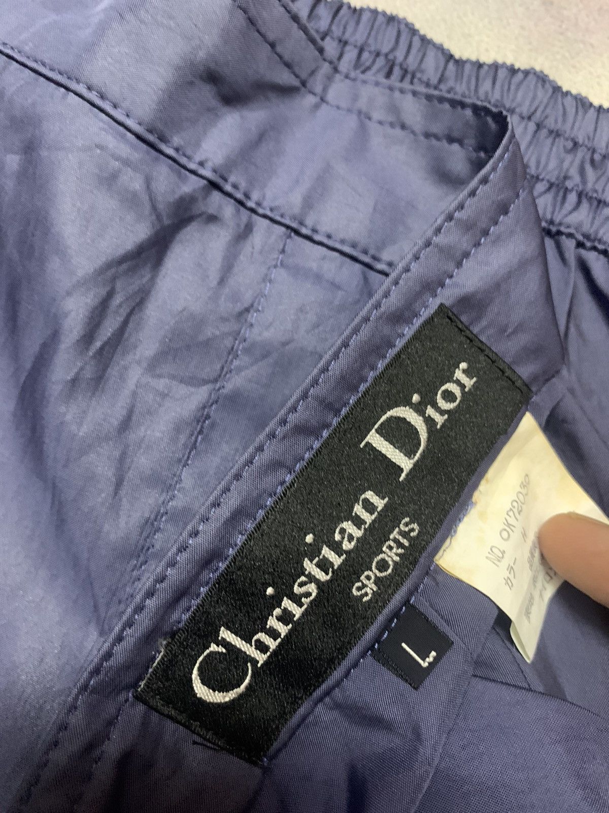 Christian Dior Monsieur Christian Dior Nylon Wide Baggy Pants Size US 33 - 11 Thumbnail