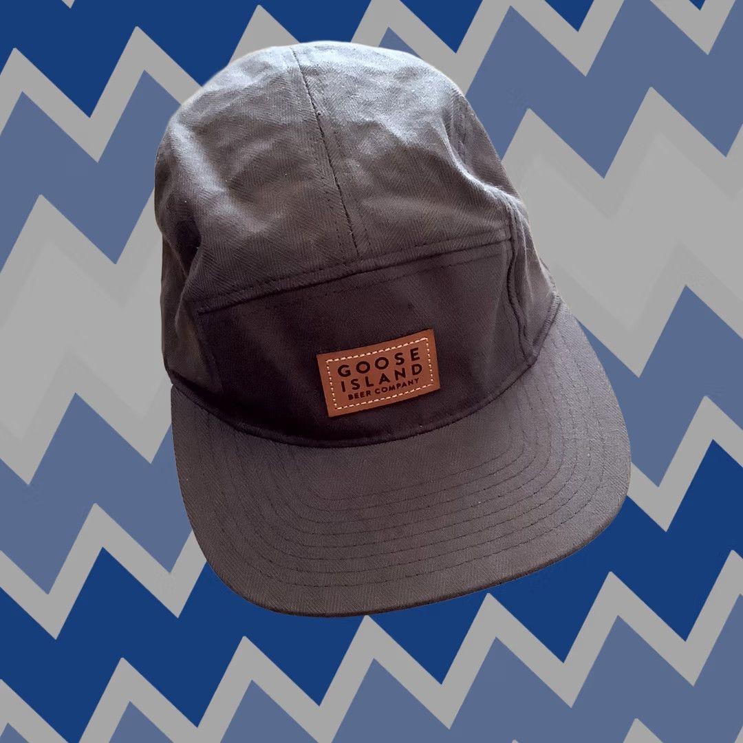 Vintage Goose Island Beer Brewing Company Logo Adjustable Baseball Cap Gray Mens Casual Travel One Size Size ONE SIZE - 1 Thumbnail