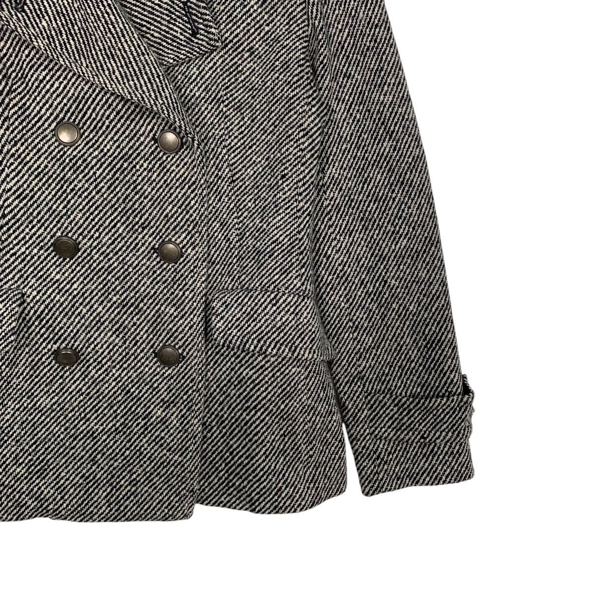 Michel Klein Michel Klein Double Breasted Wool Jacket Size S / US 4 / IT 40 - 4 Thumbnail