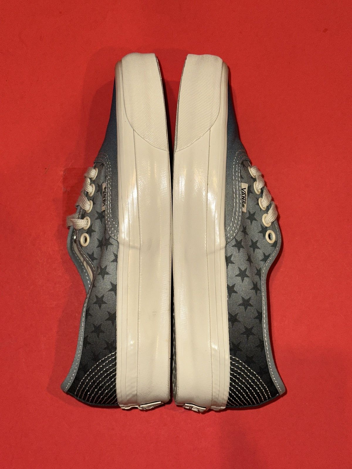 Vans Vans Authentic 44 LX Echoes Men 6.5 Women 8 Grey Blue Stars Size US 6.5 / EU 39-40 - 4 Thumbnail