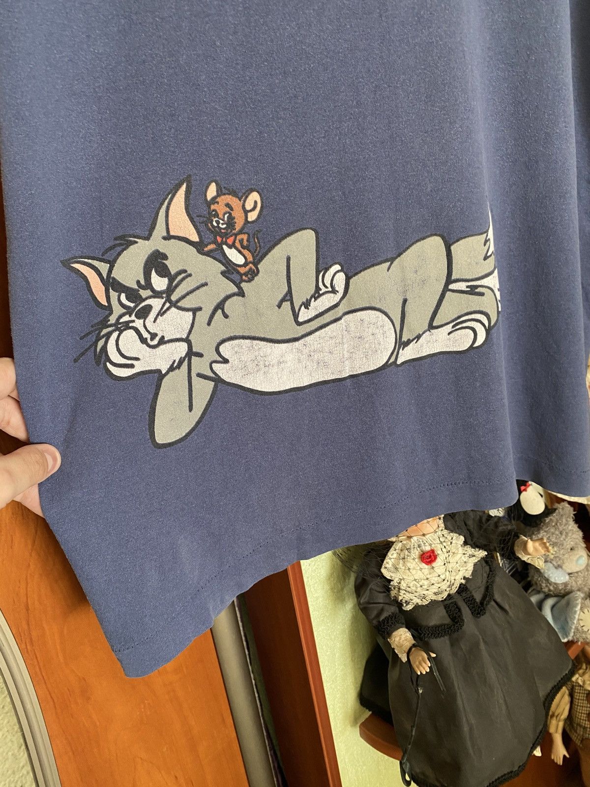 Cartoon Network × Vintage ❗️VINTAGE 1993 TOM AND JERRY DOUBLE SIDE PRINT TEE 90s❗️ rare Size US XL / EU 56 / 4 - 8 Thumbnail