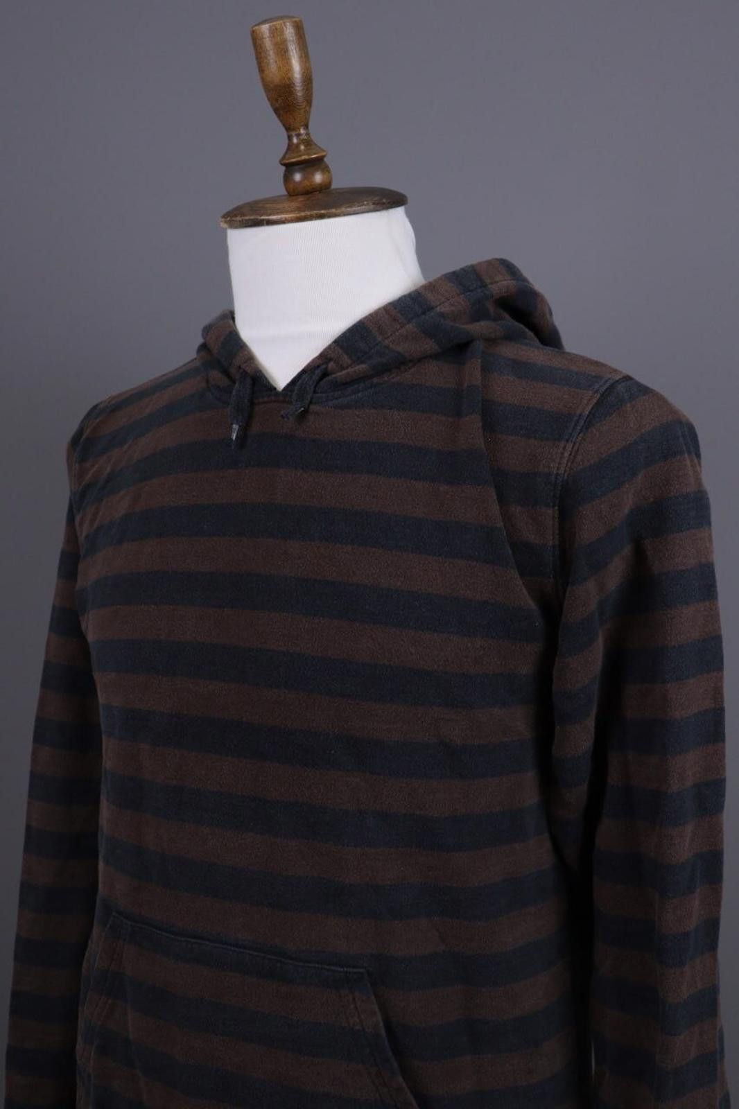 Carhartt Carhartt Brown Striped Workwear Hooded Sweater Size S Size US S / EU 44-46 / 1 - 6 Thumbnail