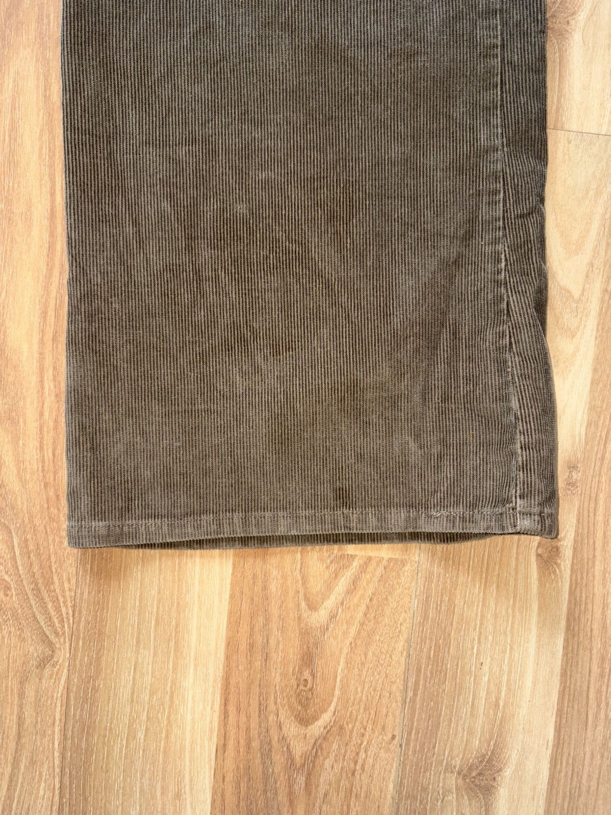 Gap Gap Womens 36 Green Corduroy Pants 1969 Boot Flare Stretch Size 36" / US 14 / IT 50 - 6 Thumbnail