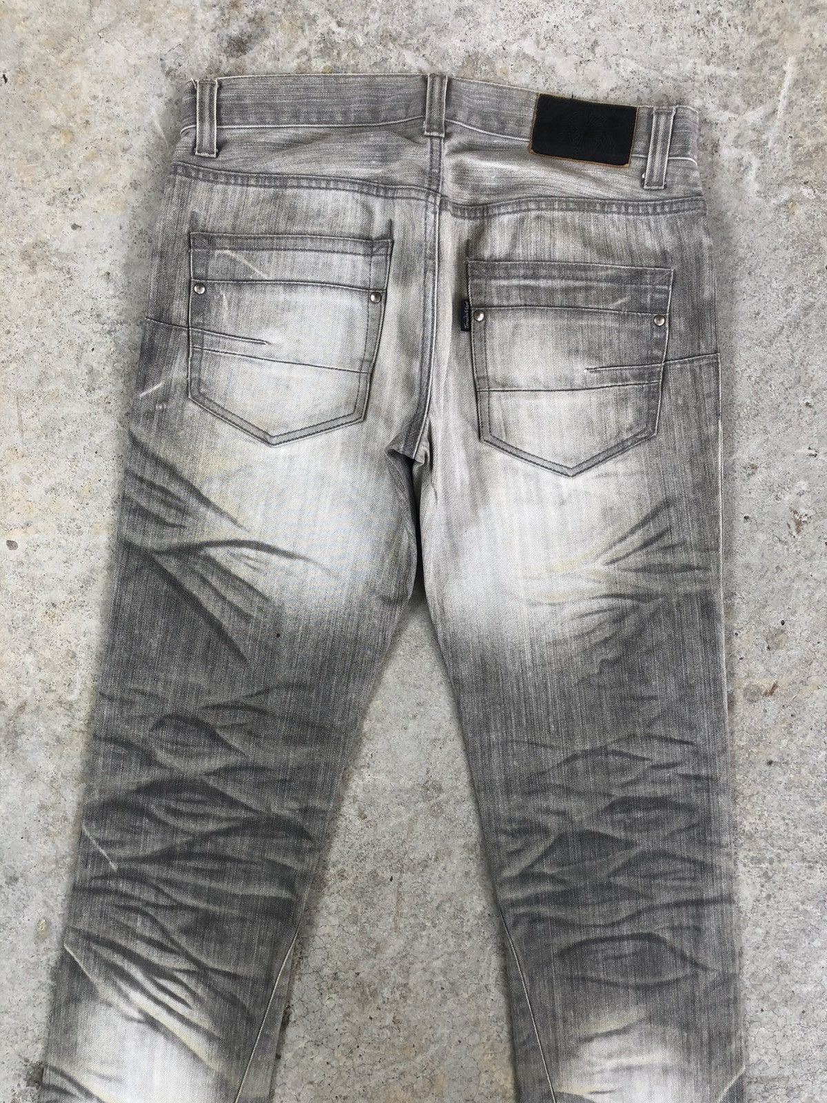 Tornado Mart Tornado Mart Flared Jeans Distressed Jeans Size US 32 / EU 48 - 9 Thumbnail