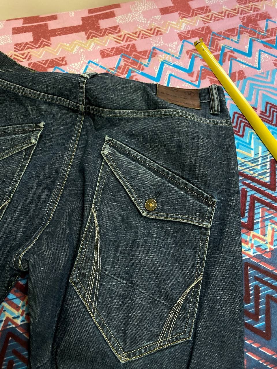 Allsaints jeans pants Y2K Allsaints 3D vintage w32 streetwear Size US 32 / EU 48 - 19 Thumbnail