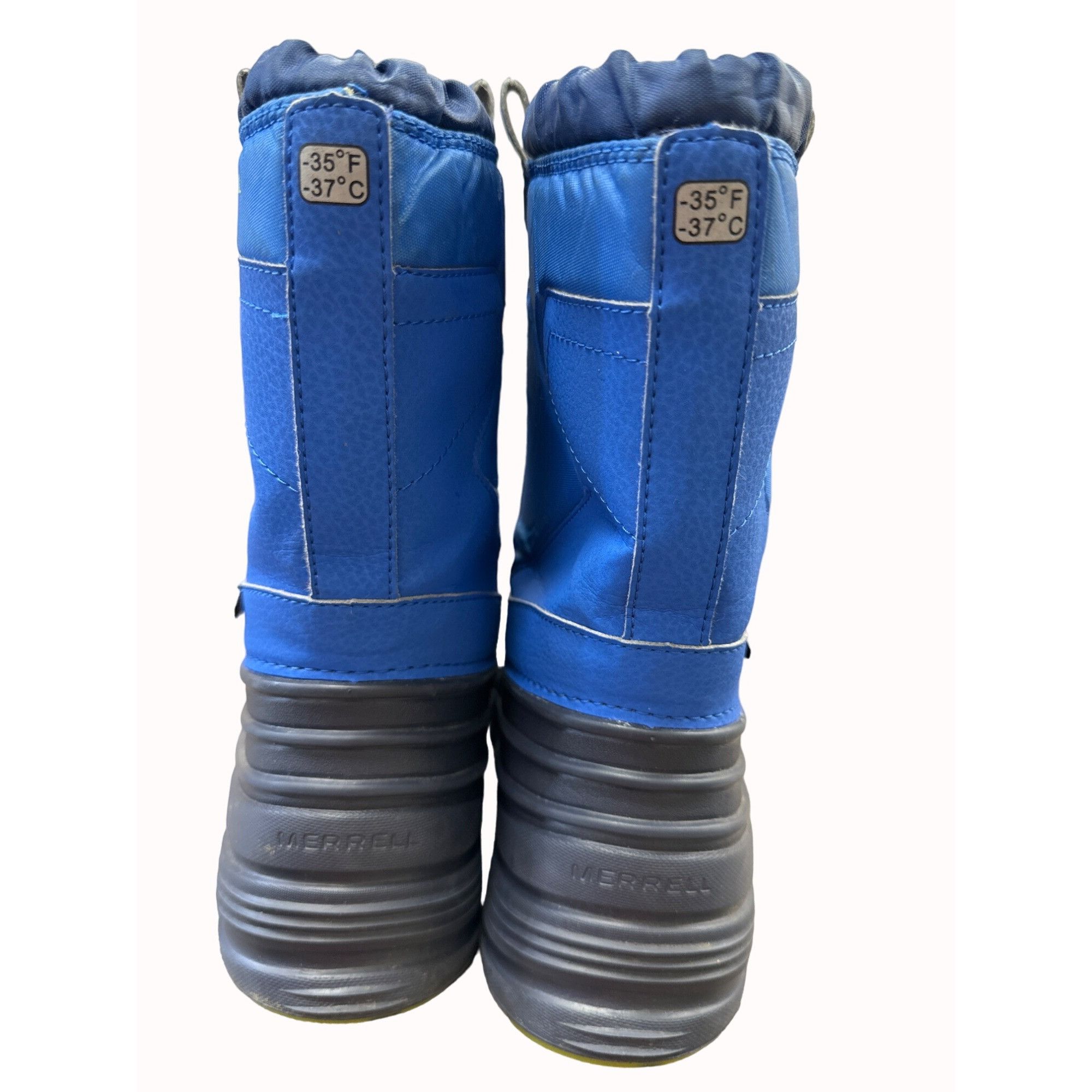 Merrell Merrell men’s quest waterproof blue snow boots 6M SKU 6279 Size US 6.5 / EU 39-40 - 2 Thumbnail